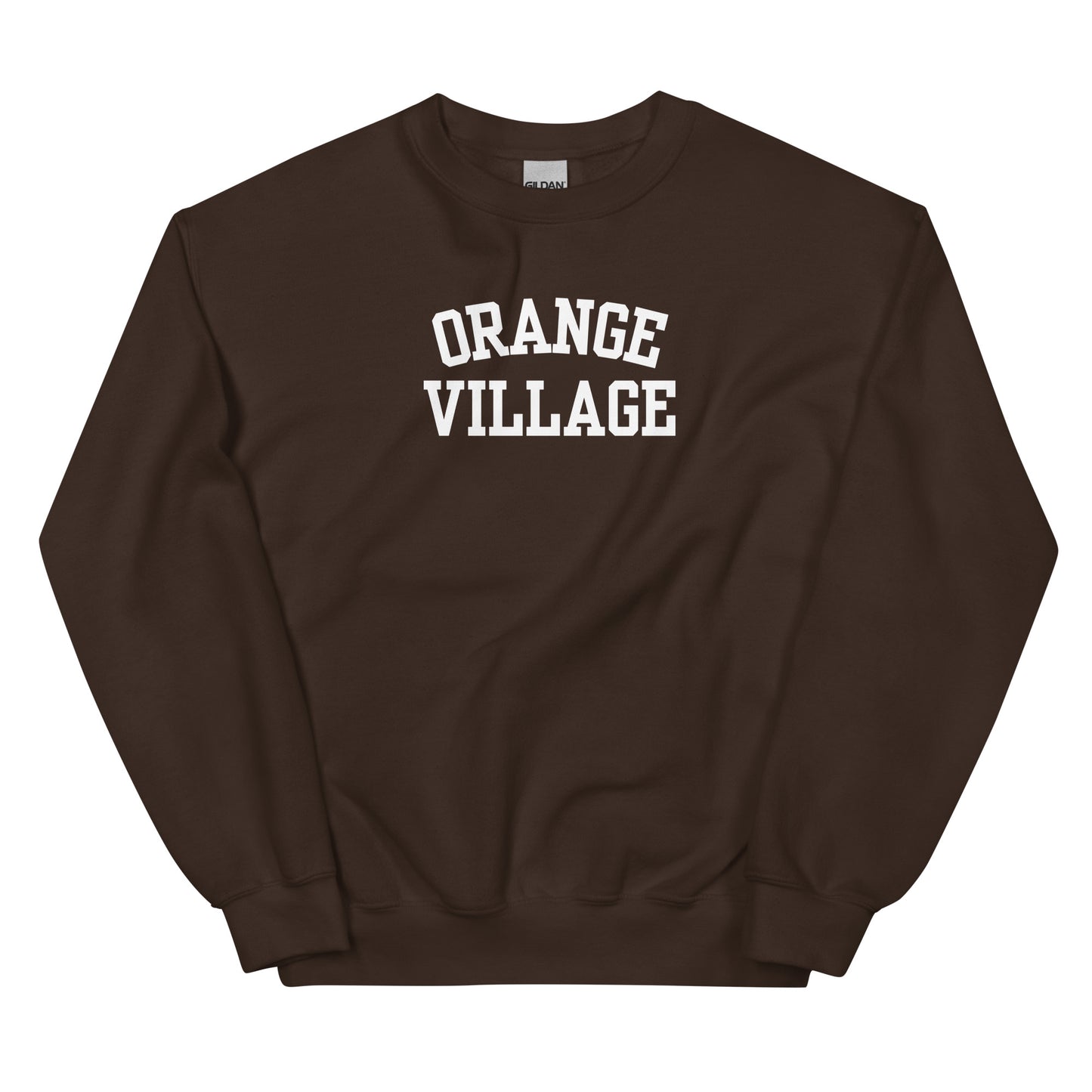 Orange Village Ohio Block Solo Crewneck Unisex Sweatshirt