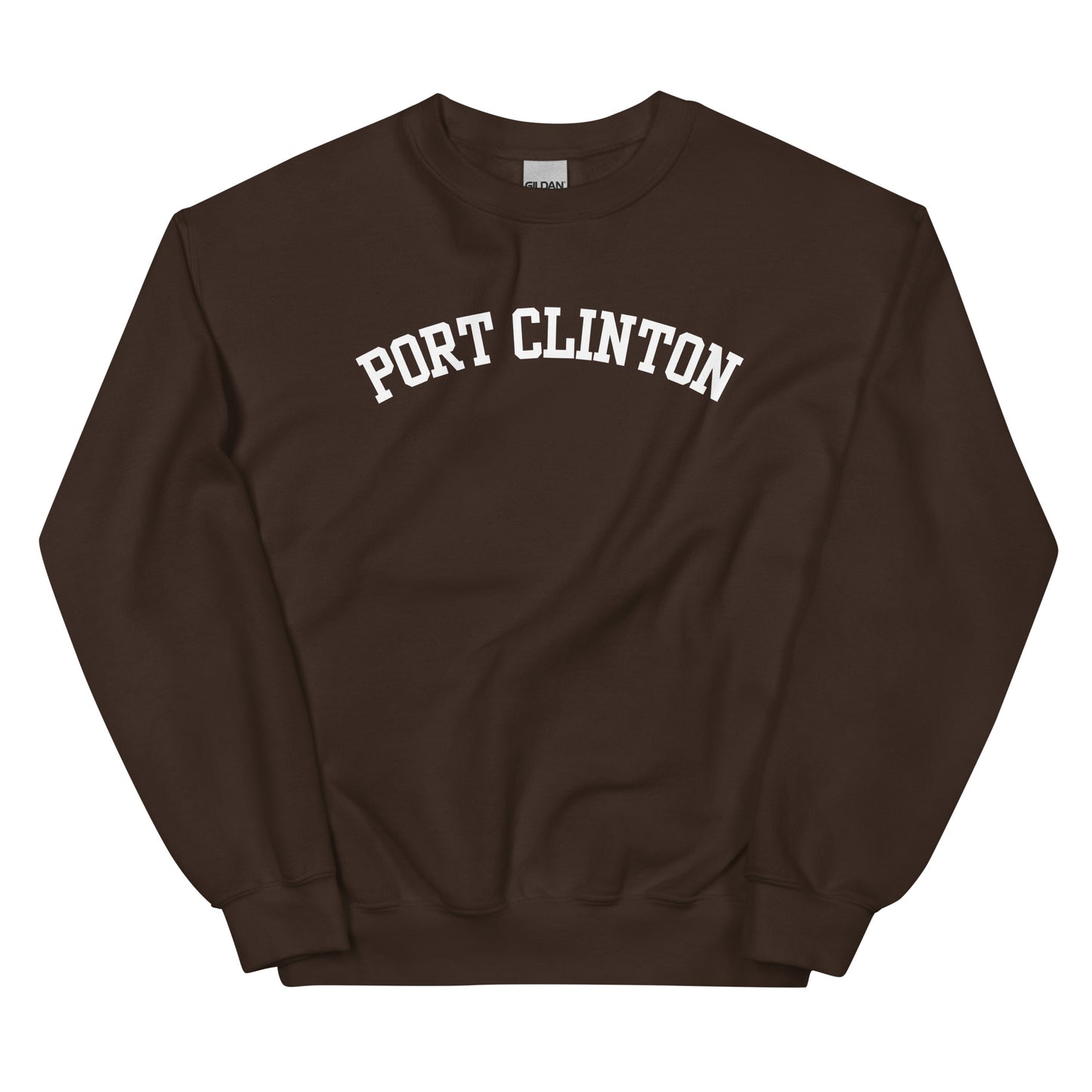 Port Clinton Ohio Block Solo Crewneck Unisex Sweatshirt