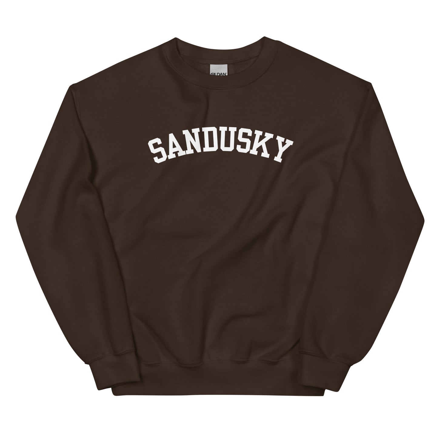Sandusky Ohio Block Solo Crewneck Unisex Sweatshirt
