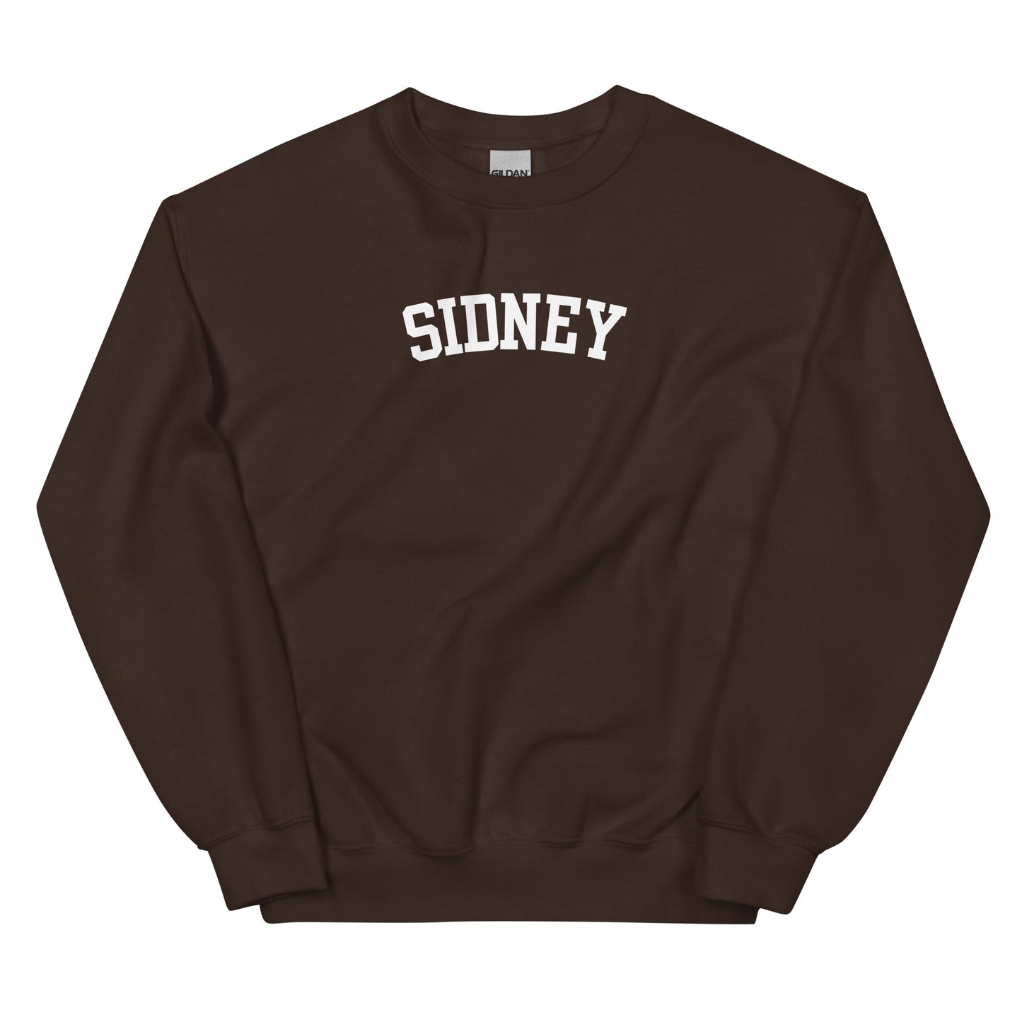 Sidney Ohio Block Solo Crewneck Unisex Sweatshirt