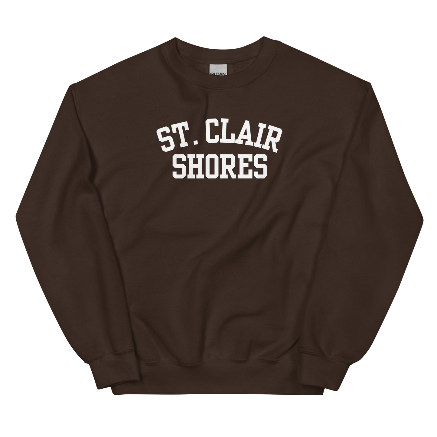 St. Clair Shores Ohio Block Solo Crewneck Unisex Sweatshirt