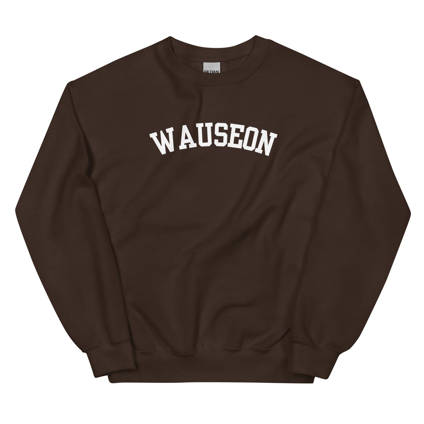 Wauseon Ohio Block Solo Crewneck Unisex Sweatshirt