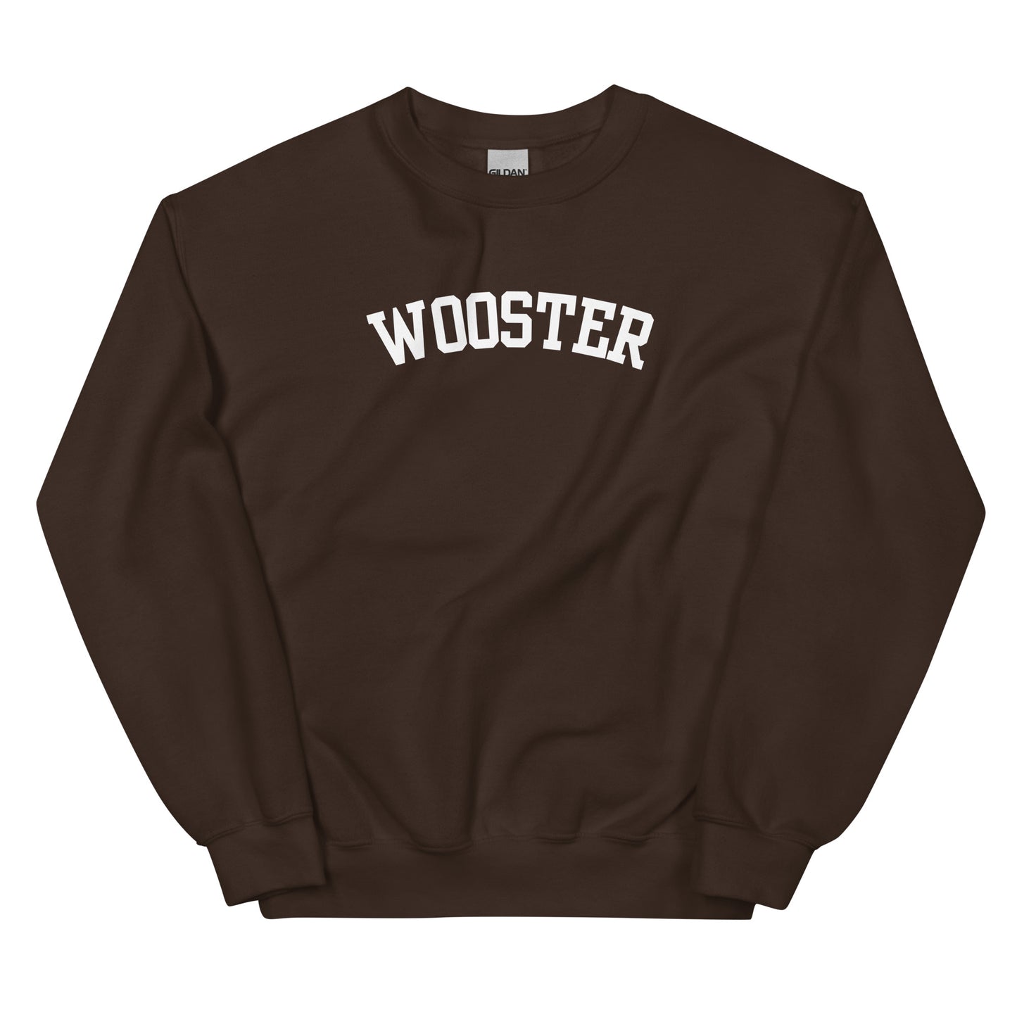 Wooster Ohio Block Solo Crewneck Unisex Sweatshirt