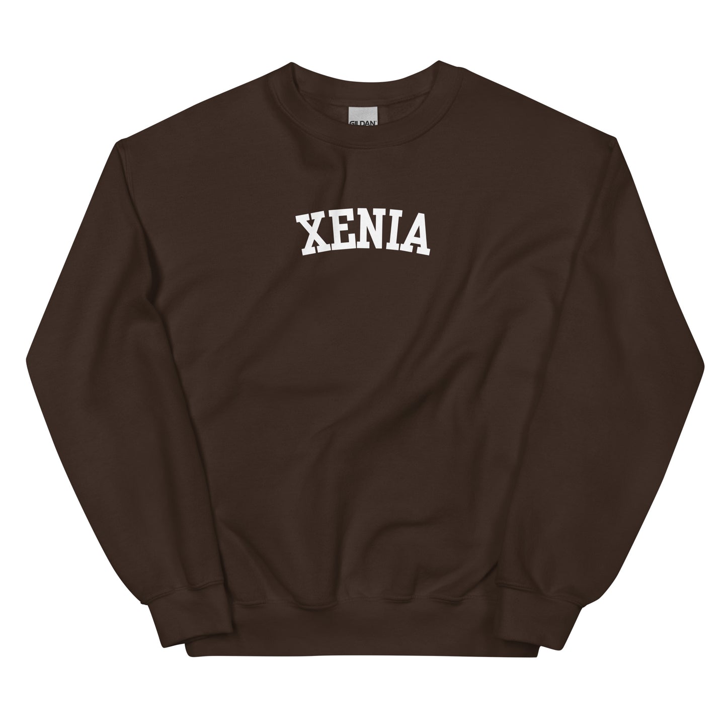 Xenia Ohio Block Solo Crewneck Unisex Sweatshirt