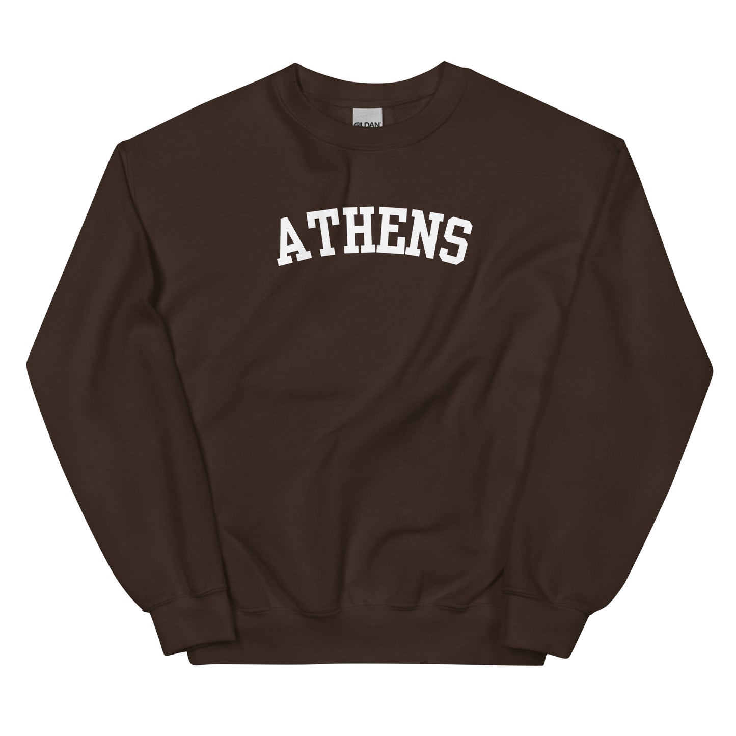 Athens Ohio Block Solo Crewneck Unisex Sweatshirt