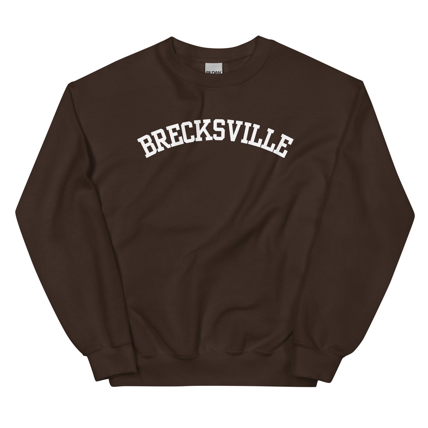 Brecksville Ohio Block Solo Crewneck Unisex Sweatshirt