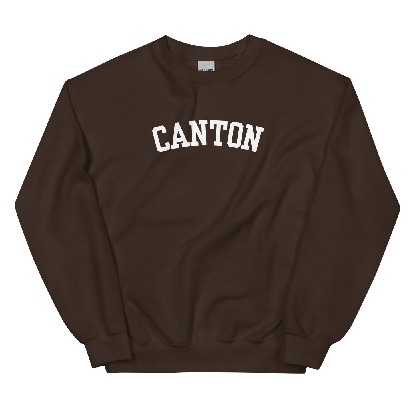 Canton Ohio Block Solo Crewneck Unisex Sweatshirt