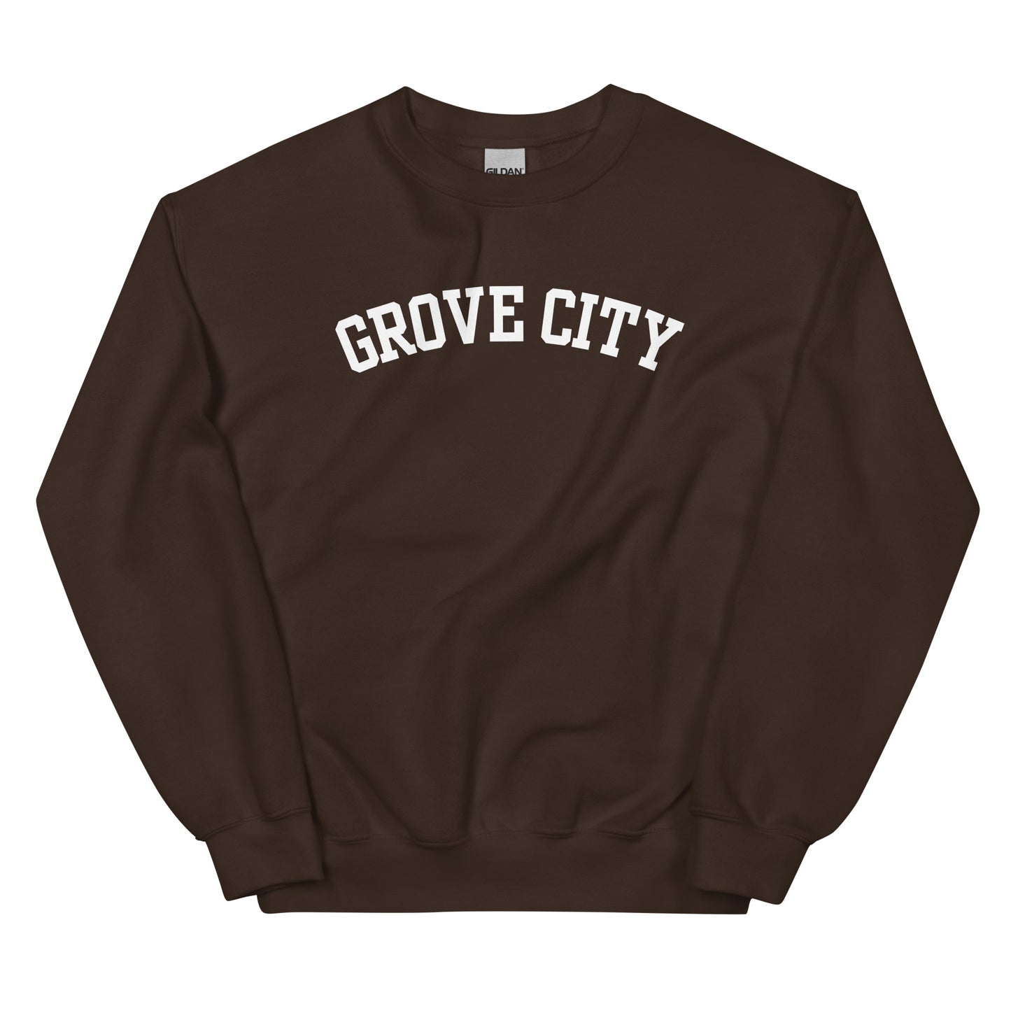 Grove City Ohio Block Solo Crewneck Unisex Sweatshirt