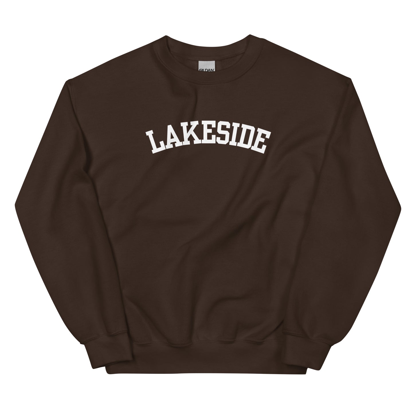 Lakeside Ohio Block Solo Crewneck Unisex Sweatshirt