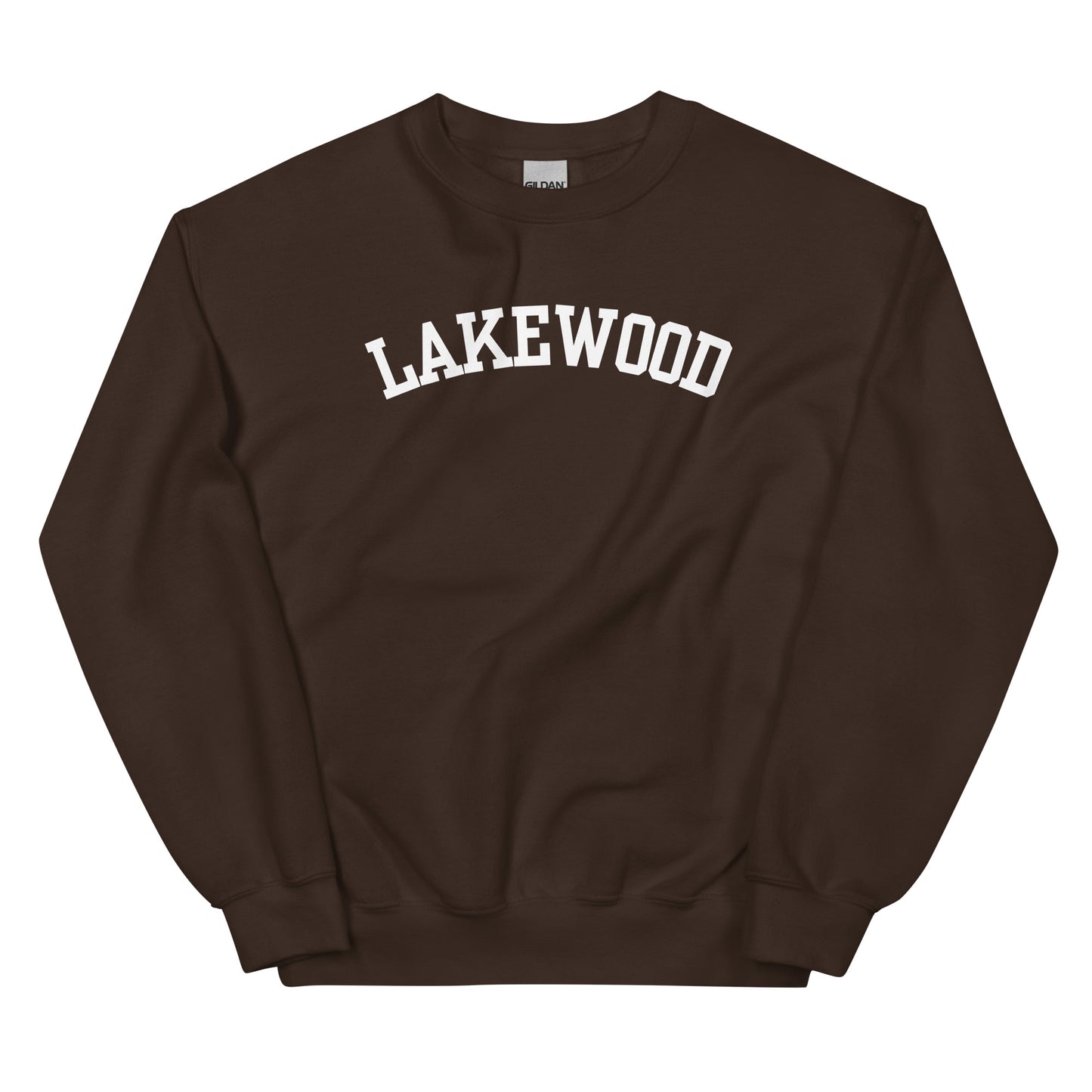 Lakewood Ohio Block Solo Crewneck Unisex Sweatshirt
