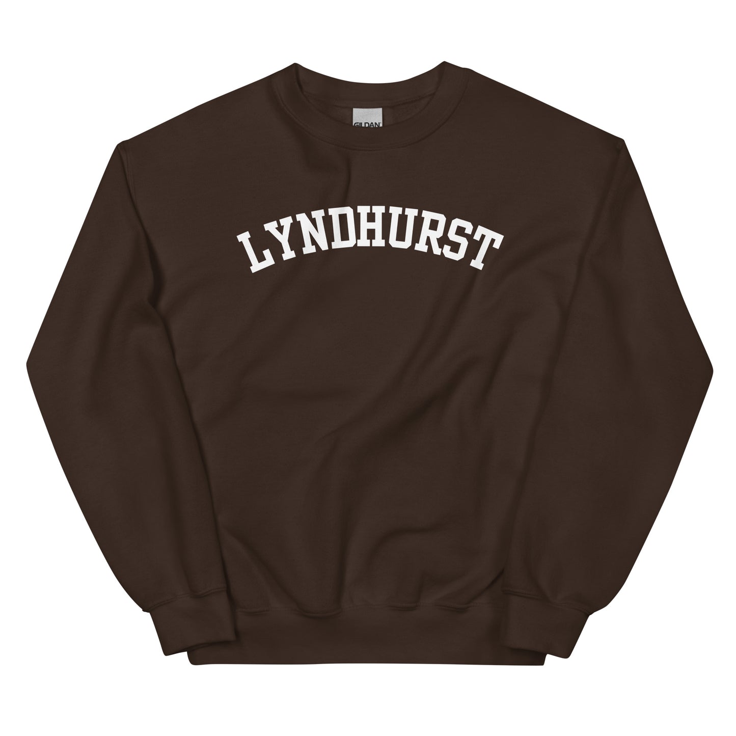 Lyndhurst Ohio Block Solo Crewneck Unisex Sweatshirt