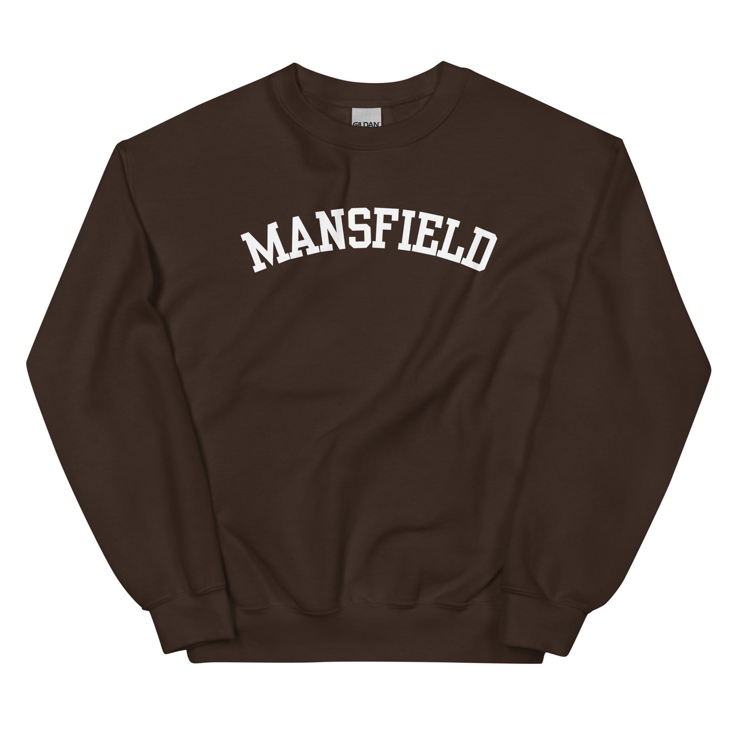Mansfield Ohio Block Solo Crewneck Unisex Sweatshirt
