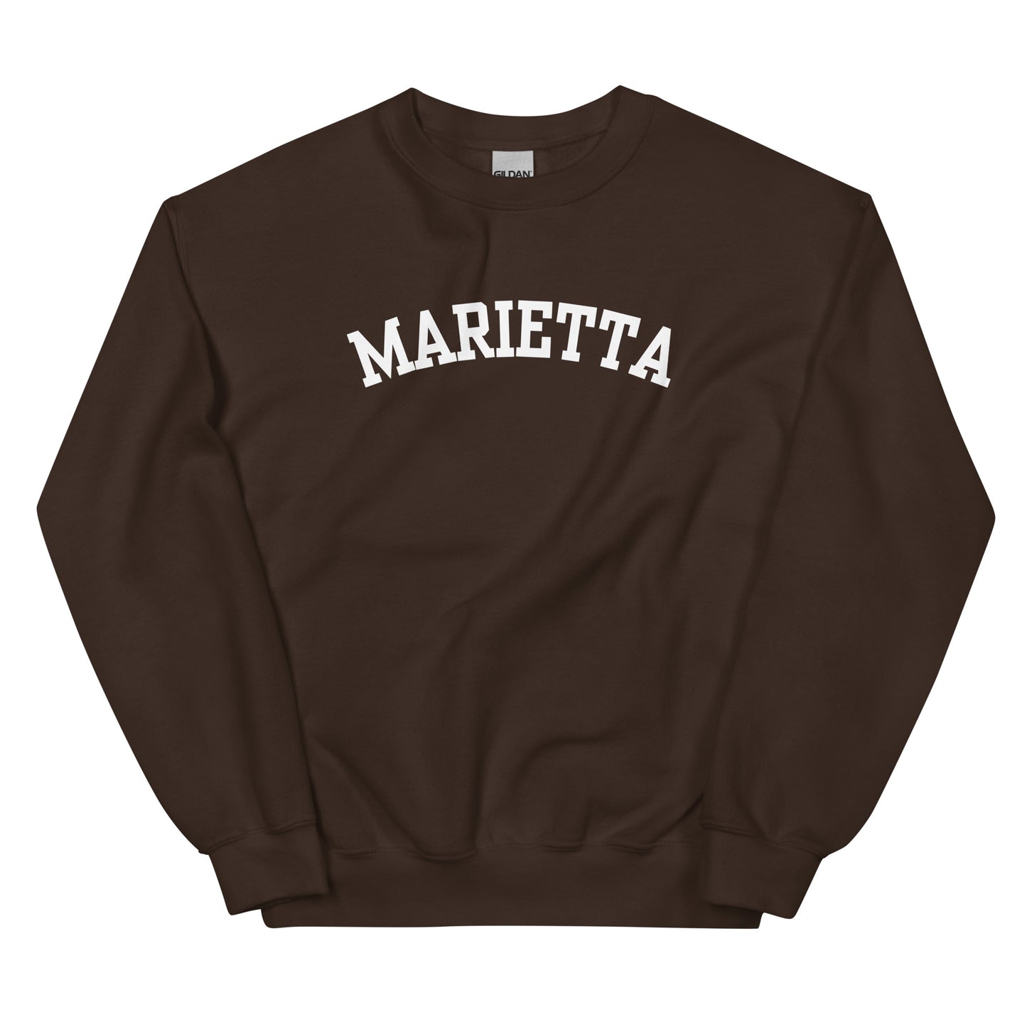 Marietta Ohio Block Solo Crewneck Unisex Sweatshirt