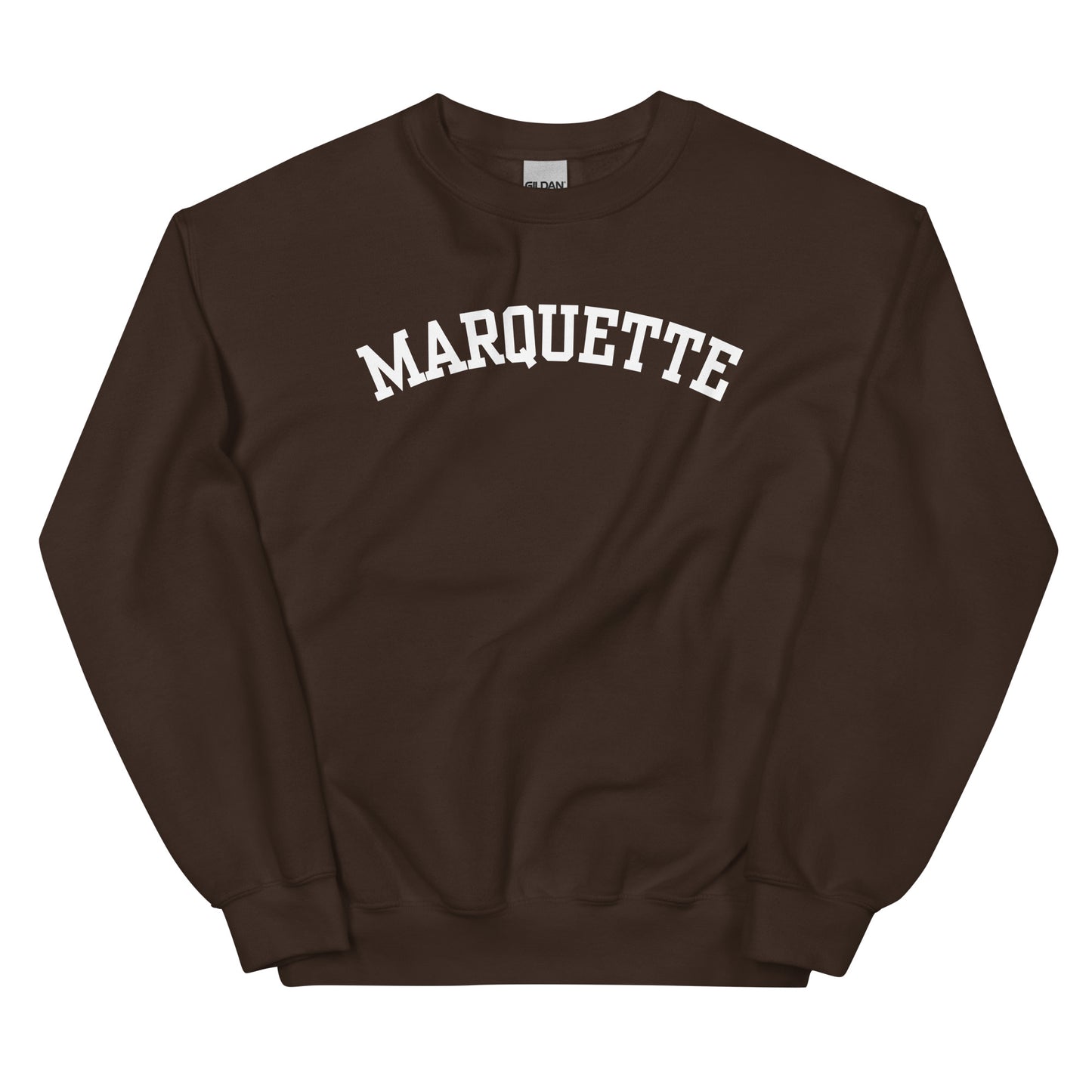 Marquette Michigan Block Solo Crewneck Unisex Sweatshirt