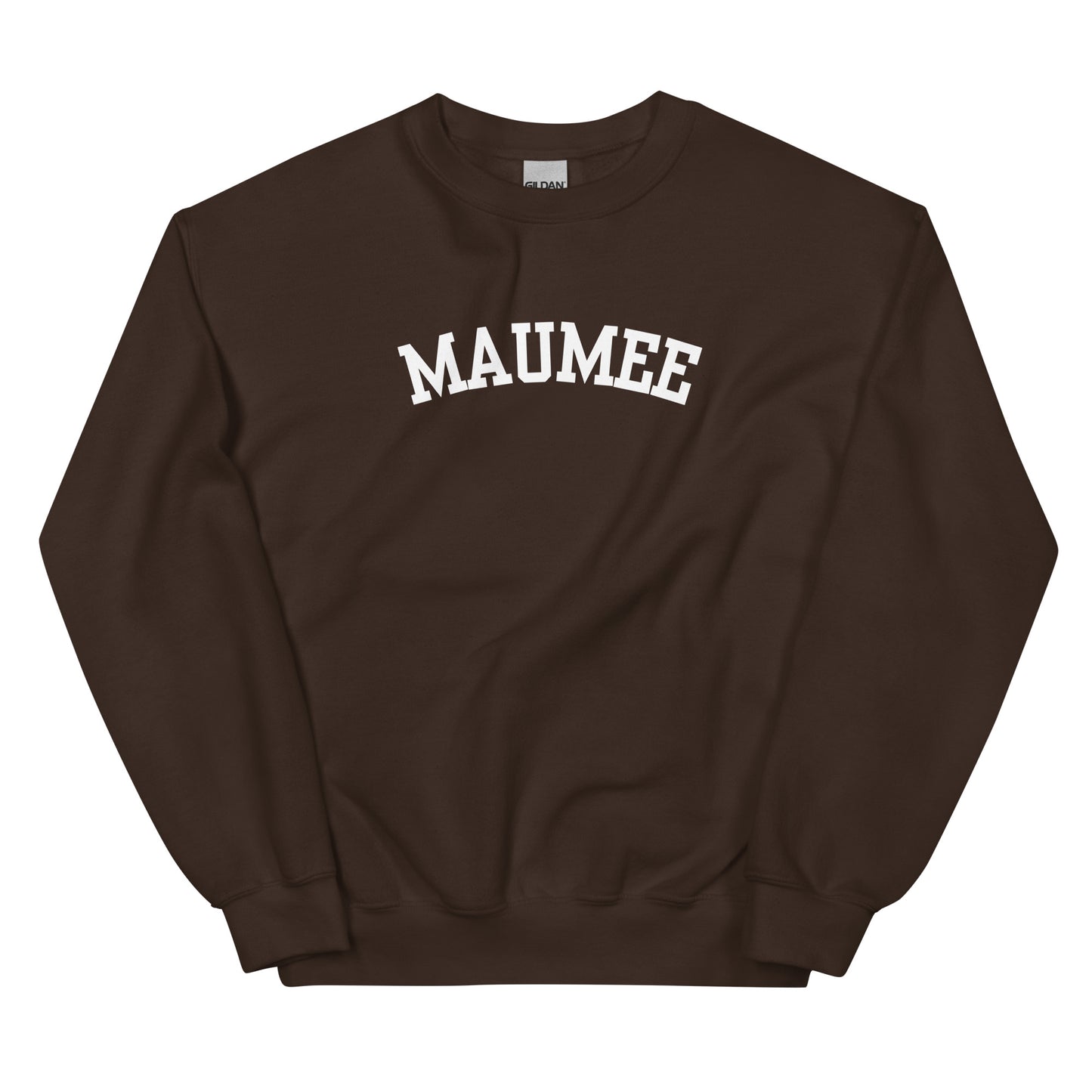 Maumee Ohio Block Solo Crewneck Unisex Sweatshirt