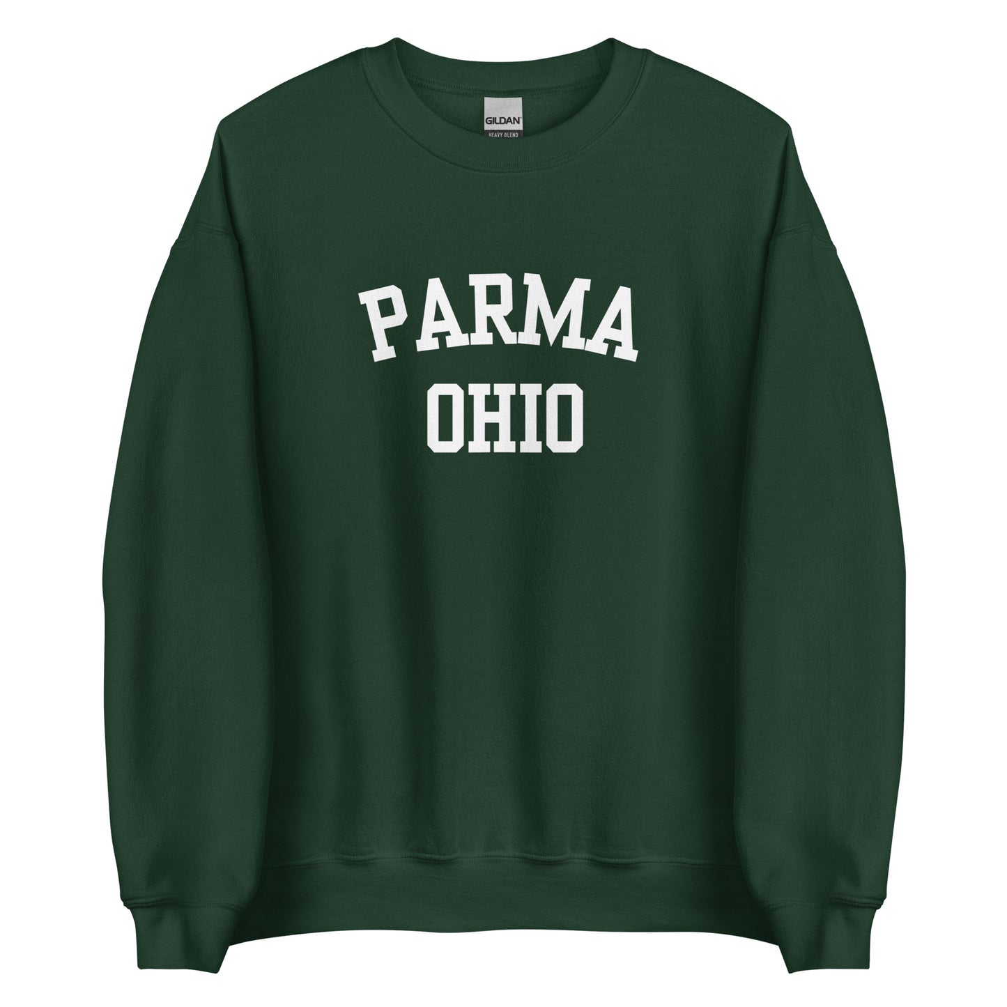 Parma Ohio Block Crewneck Unisex Sweatshirt