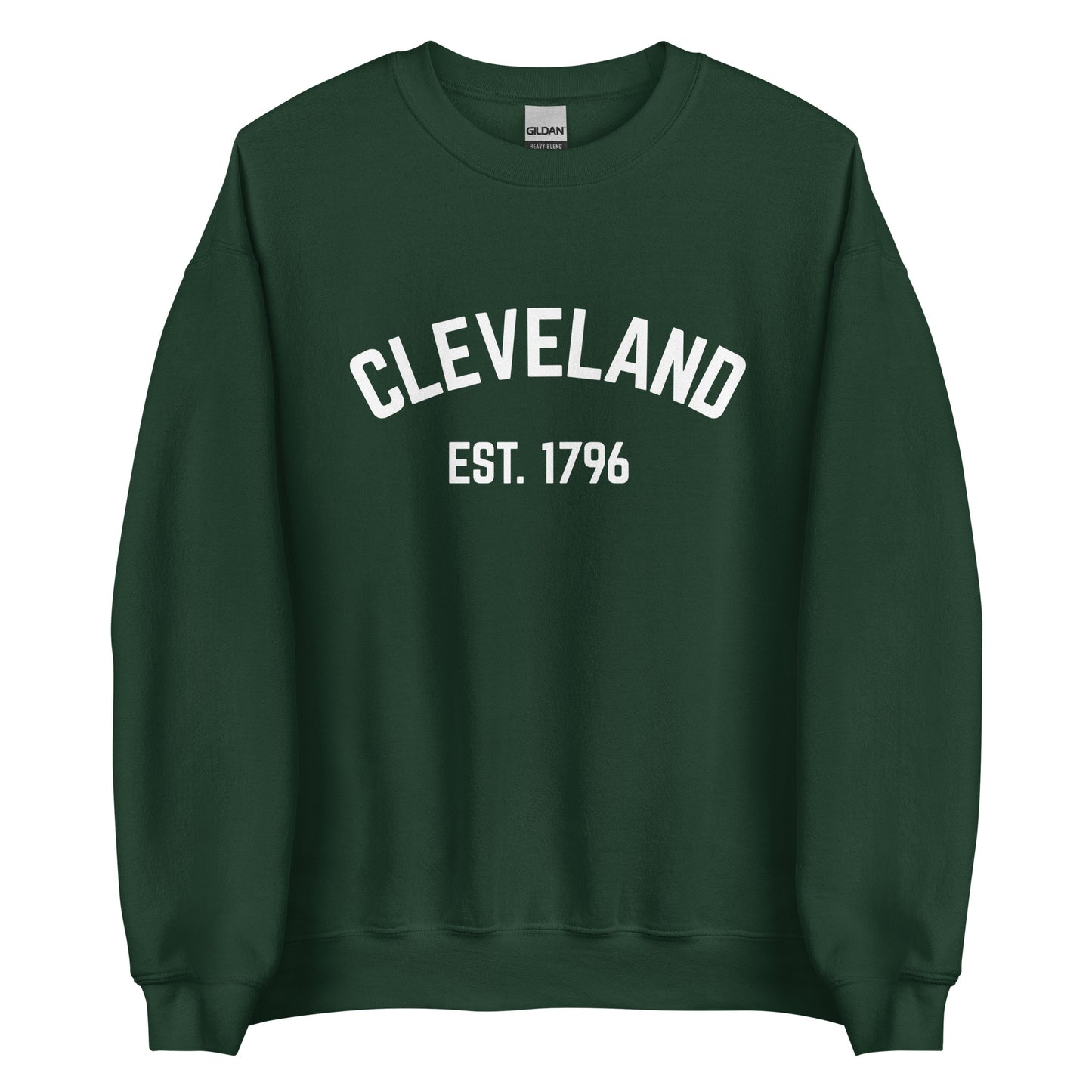 Cleveland Ohio EST Crewneck Unisex Sweatshirt