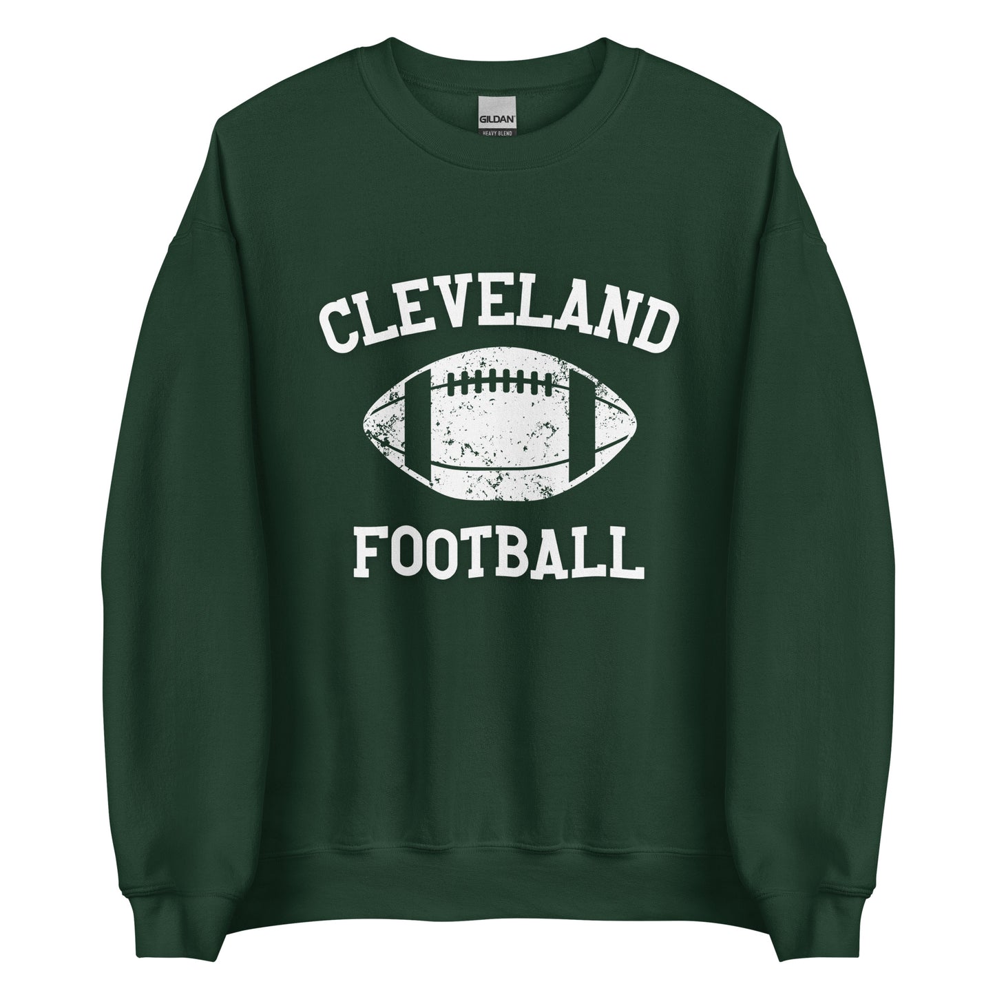 Cleveland Ohio Football Crewneck Unisex Sweatshirt