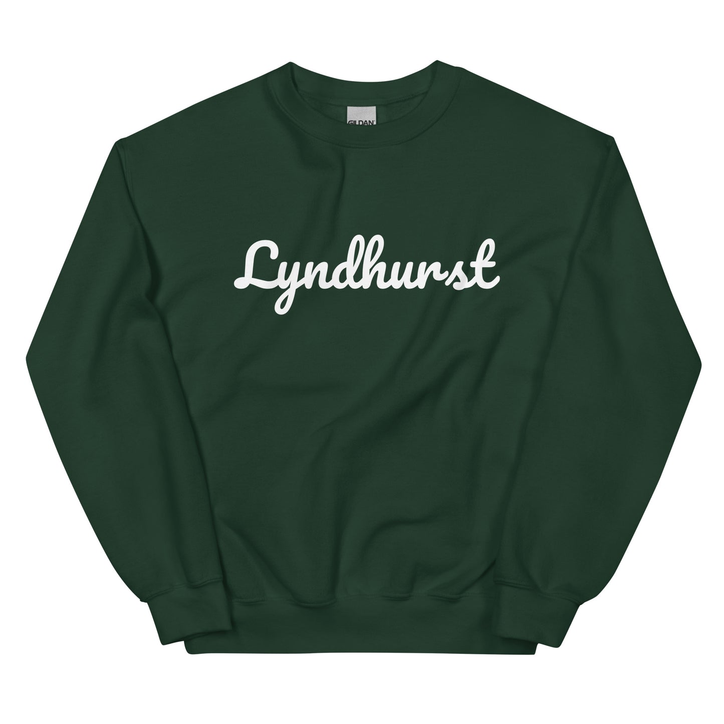 Lyndhurst, Ohio Crewneck Sweatshirt Short Script