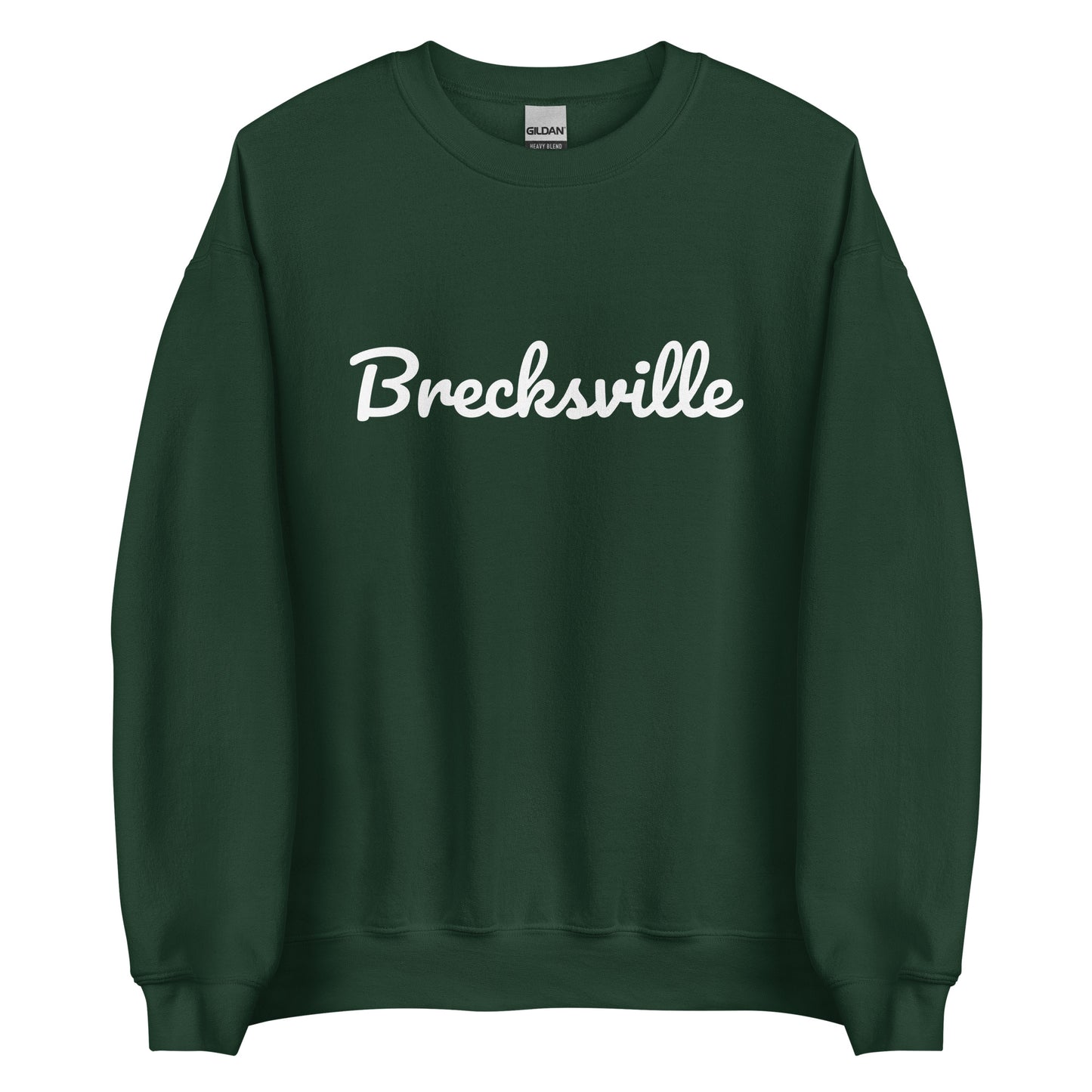 Brecksville Ohio Solo Script Crewneck Unisex Sweatshirt