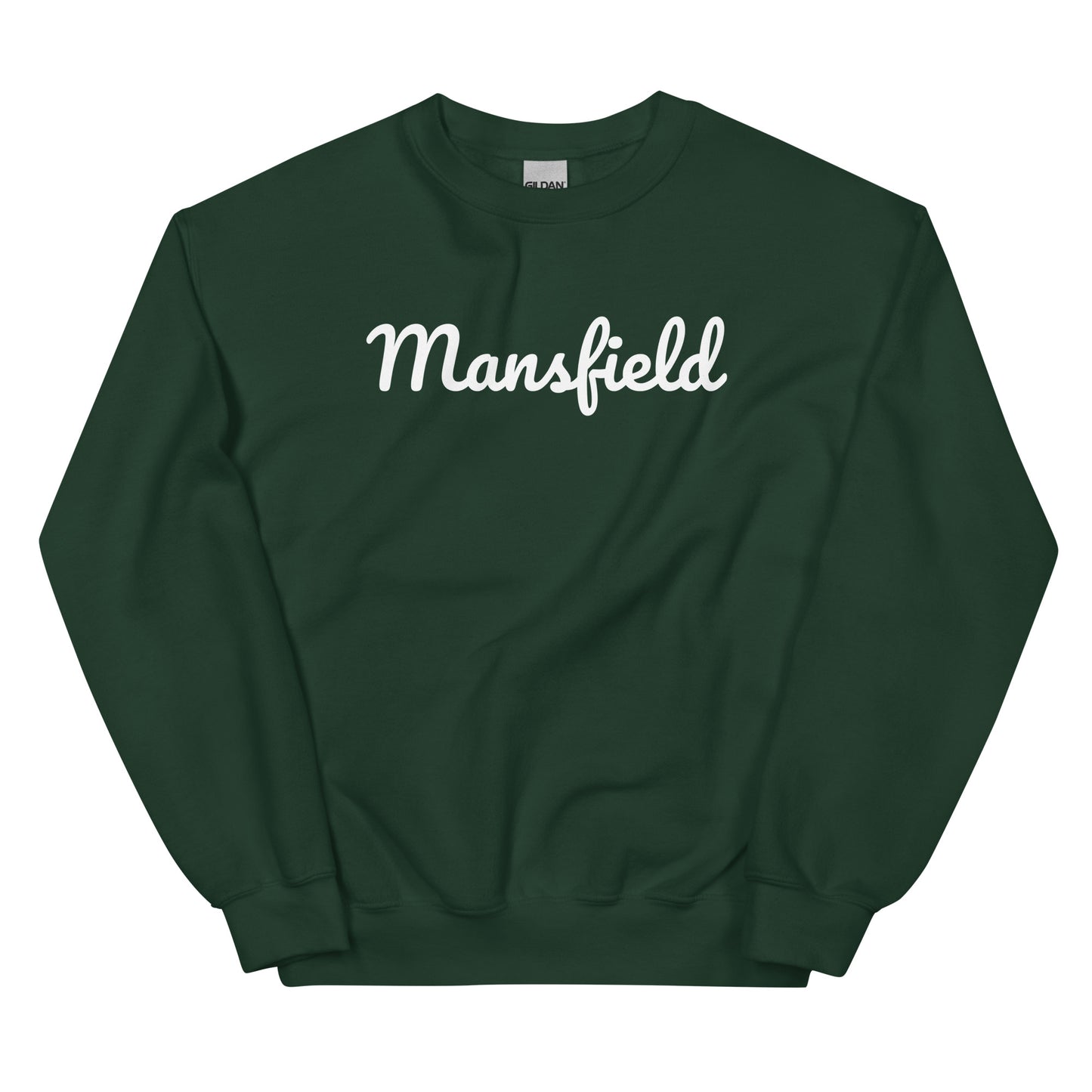 Mansfield Ohio Solo Script Crewneck Unisex Sweatshirt