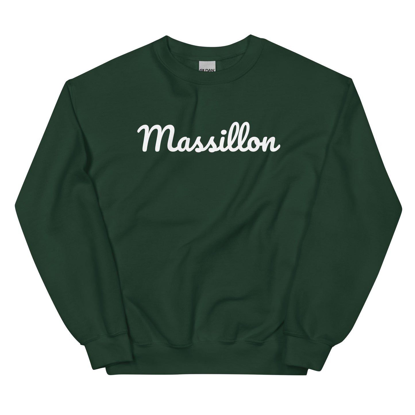 Massillon Ohio Solo Script Crewneck Unisex Sweatshirt