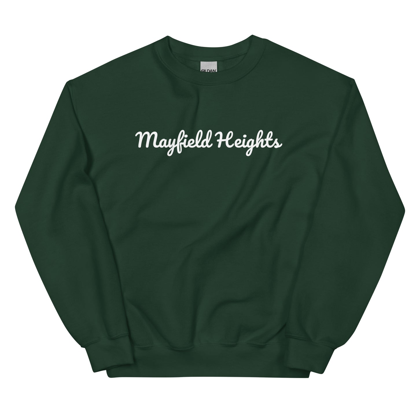 Mayfield Heights Ohio Solo Script Crewneck Unisex Sweatshirt