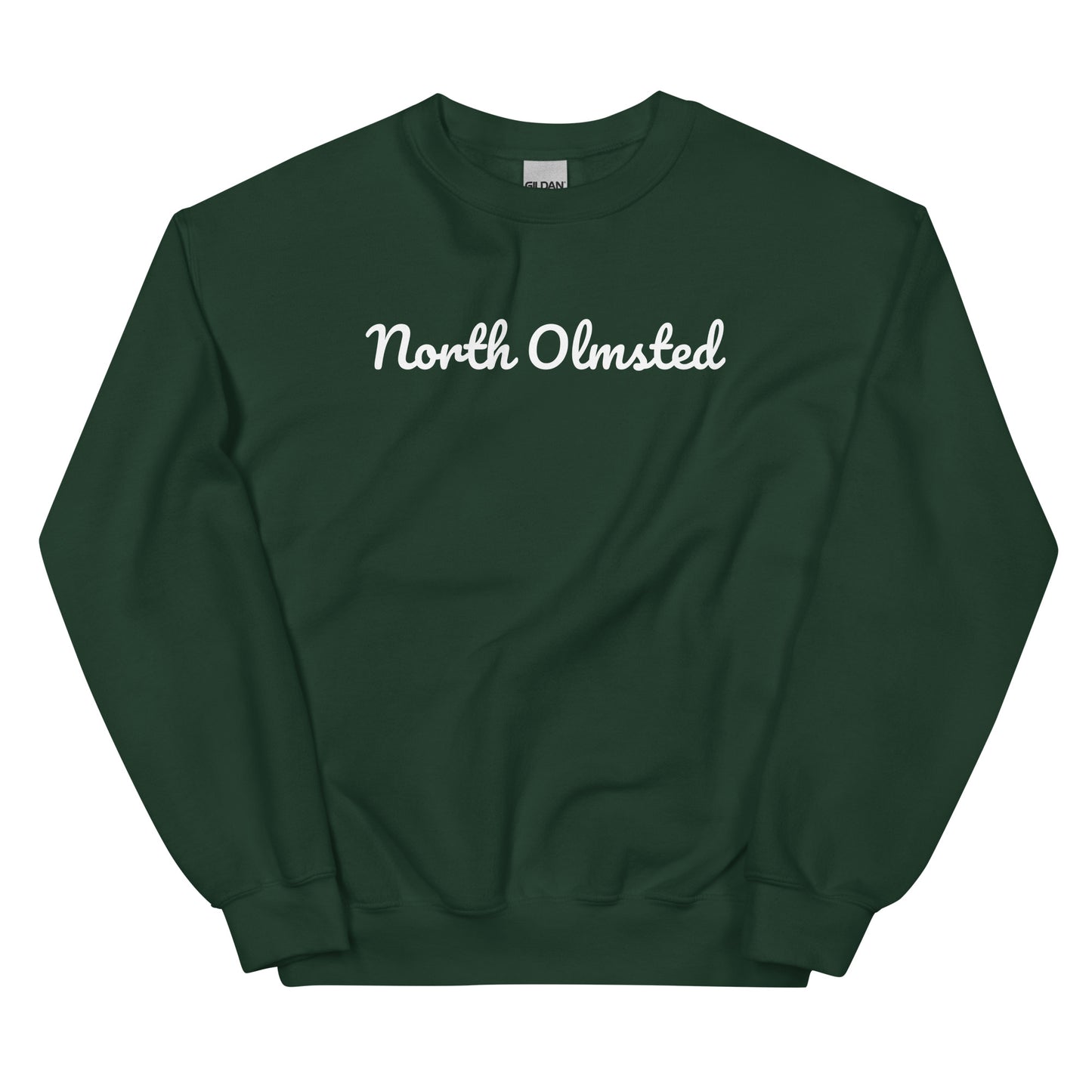 North Olmsted Ohio Solo Script Crewneck Unisex Sweatshirt