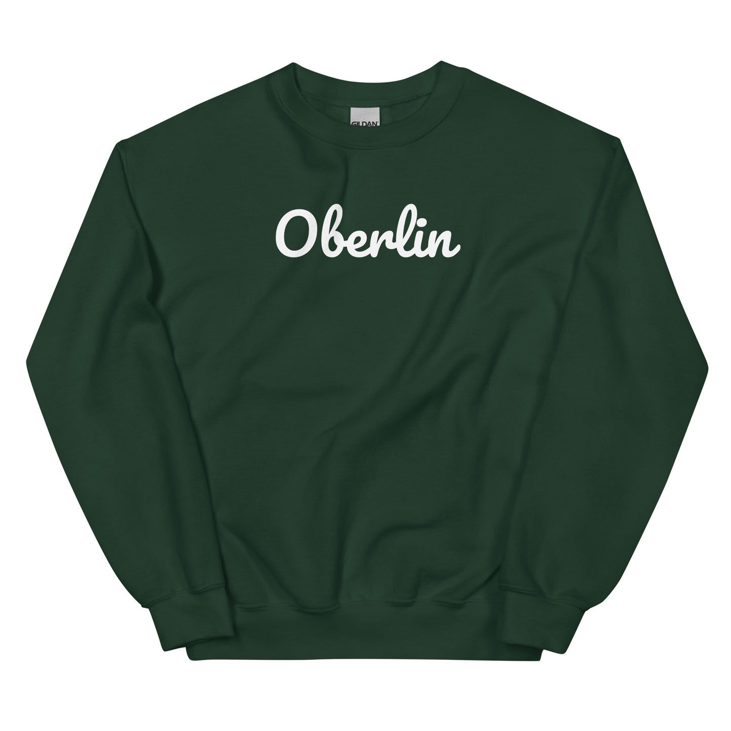 Oberlin Ohio Solo Script Crewneck Unisex Sweatshirt