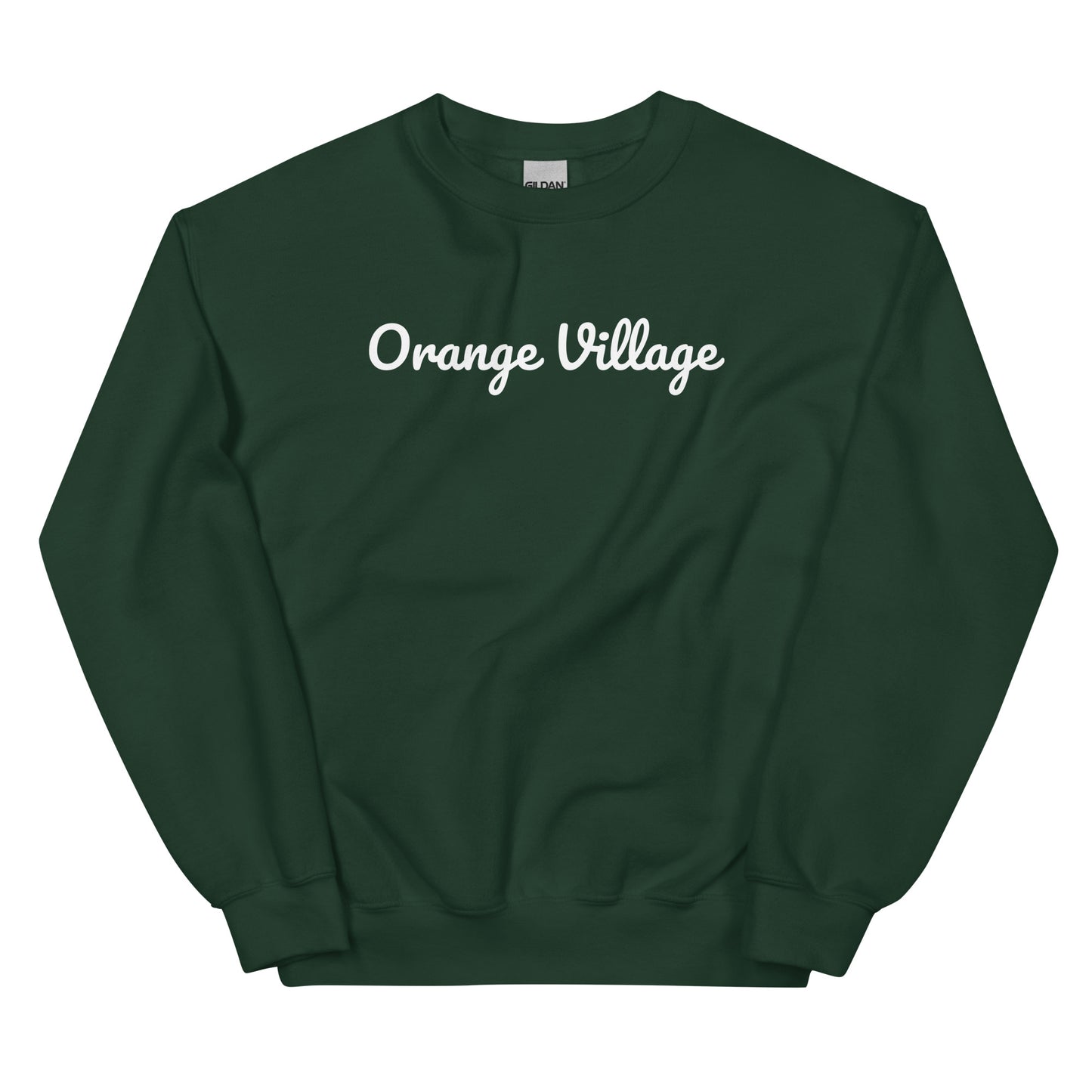 Orange Village Ohio Solo Script Crewneck Unisex Sweatshirt
