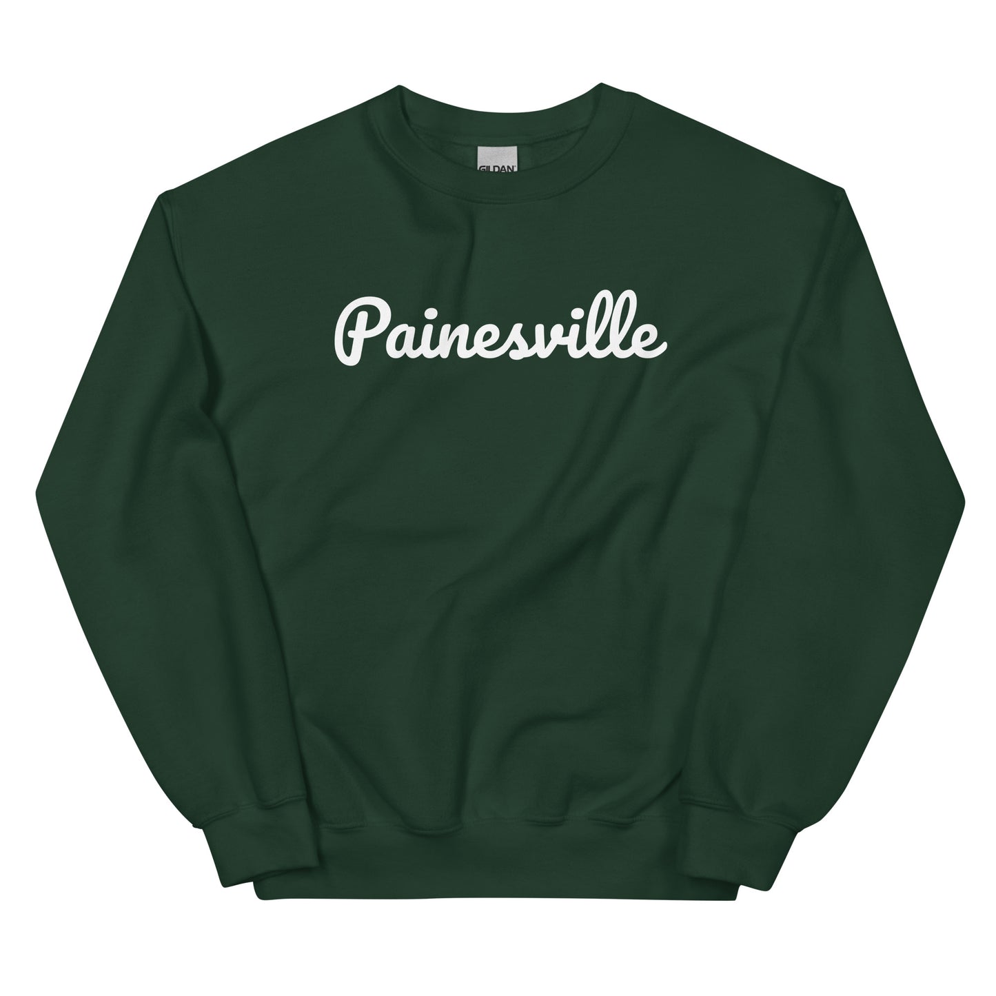 Painesville Ohio Solo Script Crewneck Unisex Sweatshirt