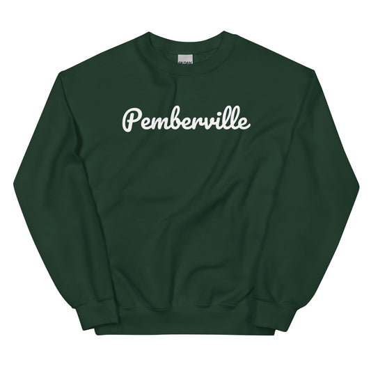 Pemberville Ohio Solo Script Crewneck Unisex Sweatshirt