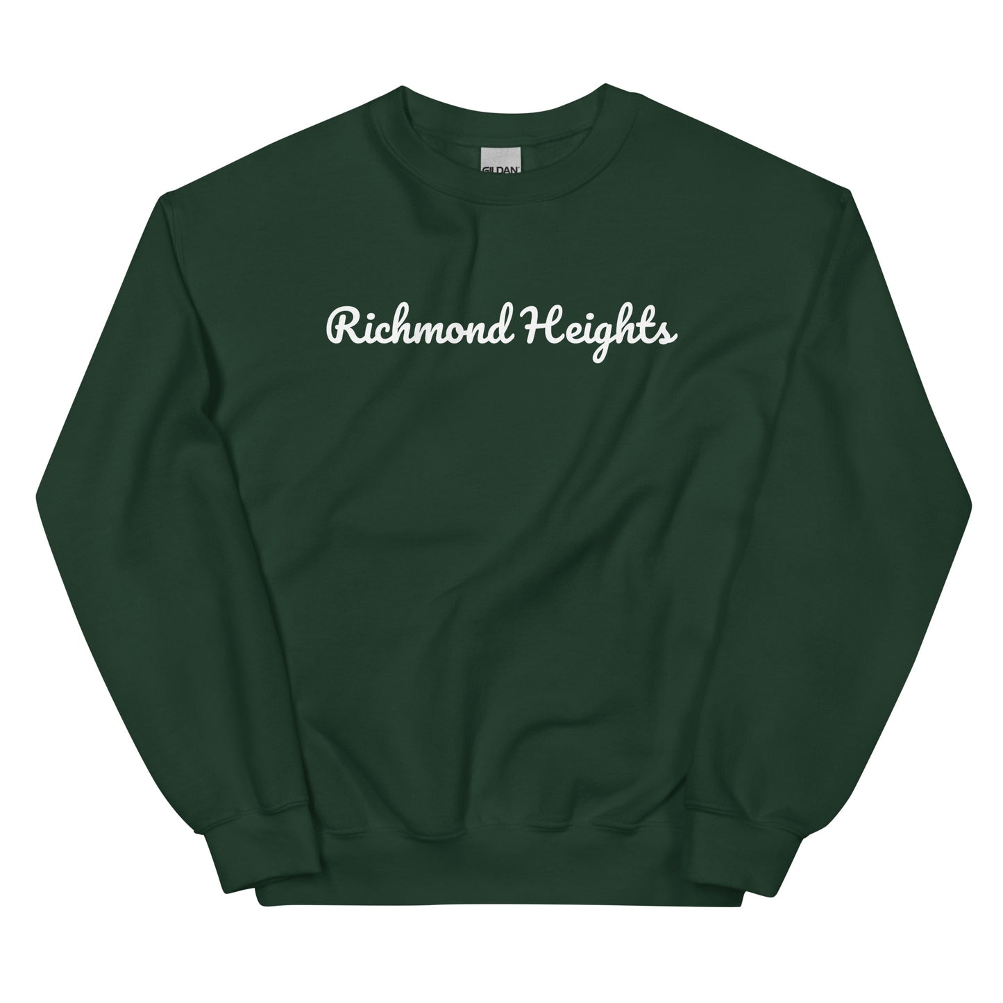 Richmond Heights Ohio Solo Script Crewneck Unisex Sweatshirt