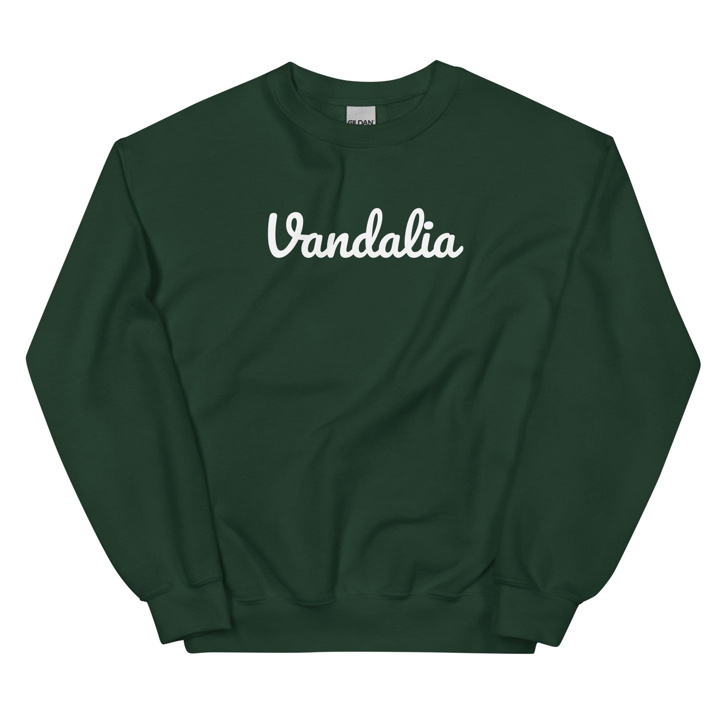 Vandalia Ohio Solo Script Crewneck Unisex Sweatshirt