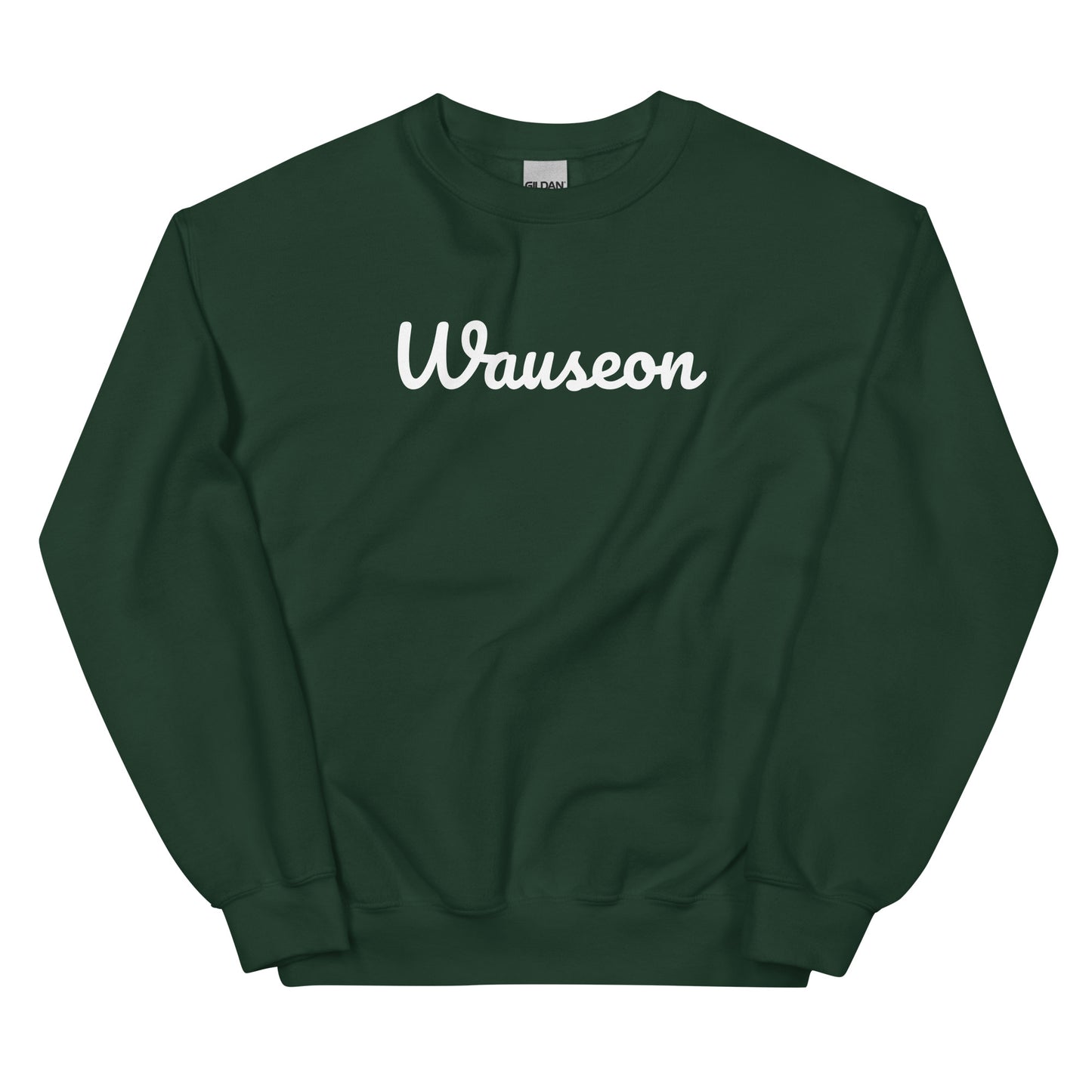 Wauseon Ohio Solo Script Crewneck Unisex Sweatshirt