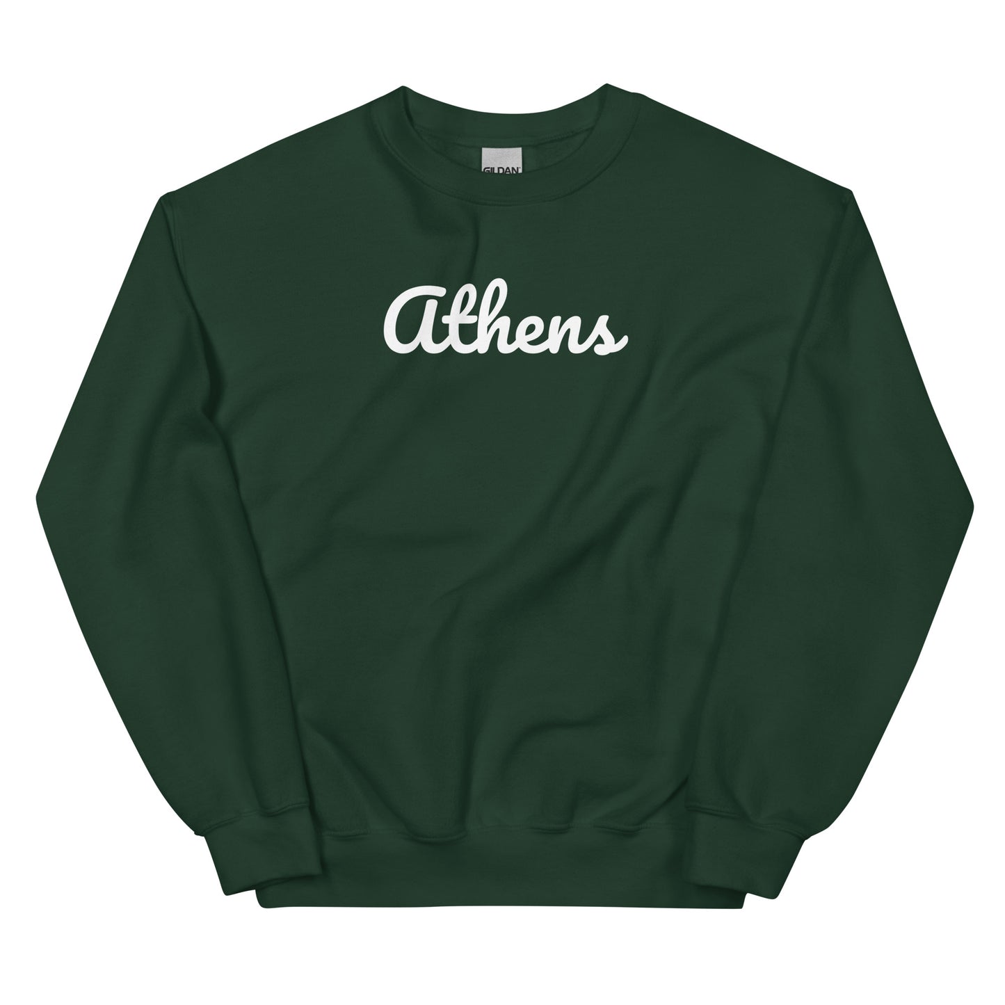 Athens Ohio Solo Script Crewneck Unisex Sweatshirt