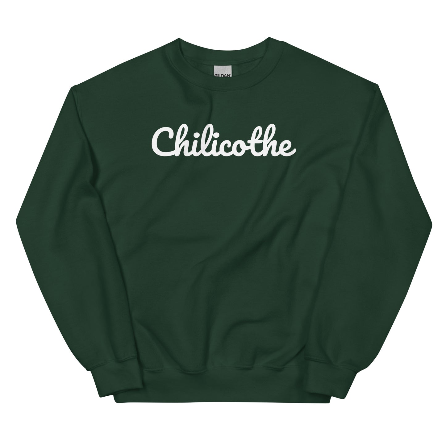 Chilicothe Ohio Solo Script Crewneck Unisex Sweatshirt