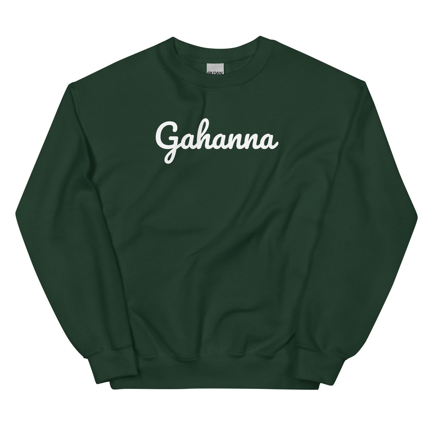 Gahanna Ohio Solo Script Crewneck Unisex Sweatshirt