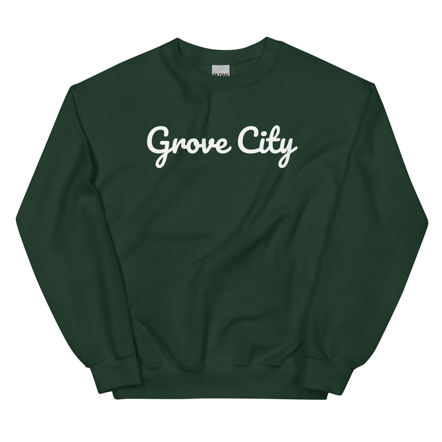 Grove City Ohio Solo Script Crewneck Unisex Sweatshirt