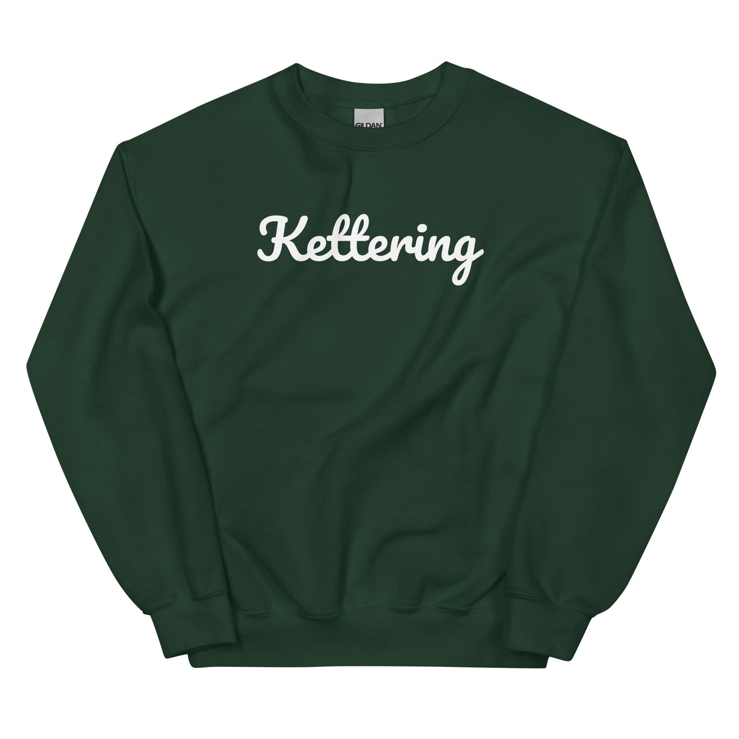 Kettering Ohio Solo Script Crewneck Unisex Sweatshirt
