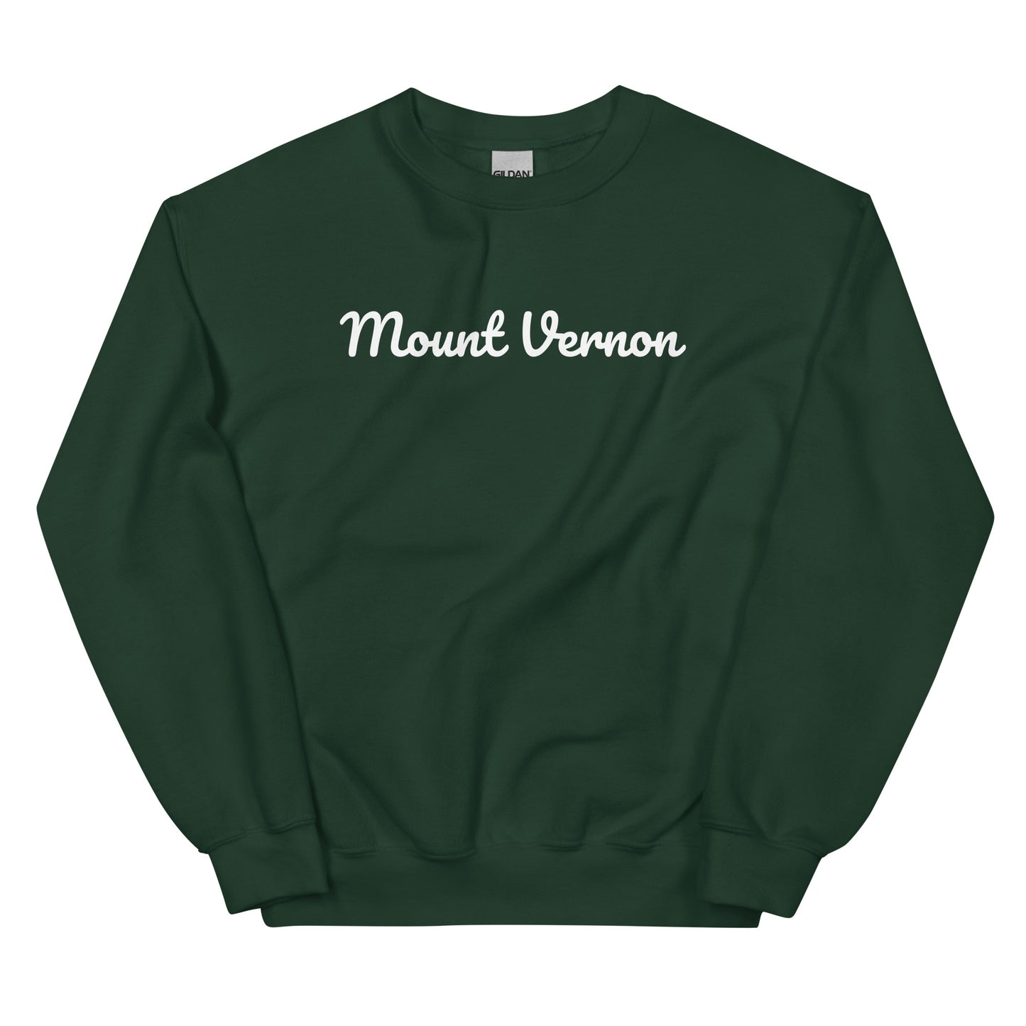 Mount Vernon Ohio Solo Script Crewneck Unisex Sweatshirt