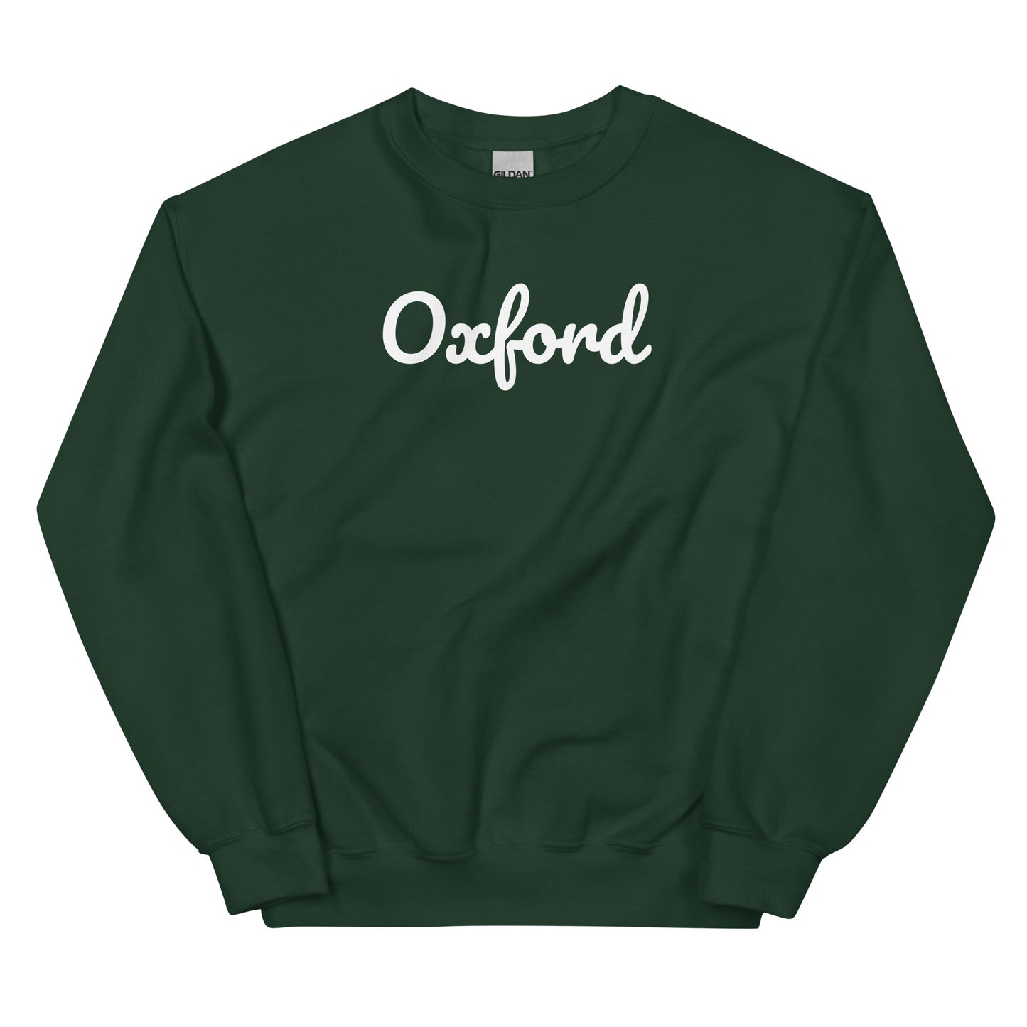Oxford Ohio Solo Script Crewneck Unisex Sweatshirt