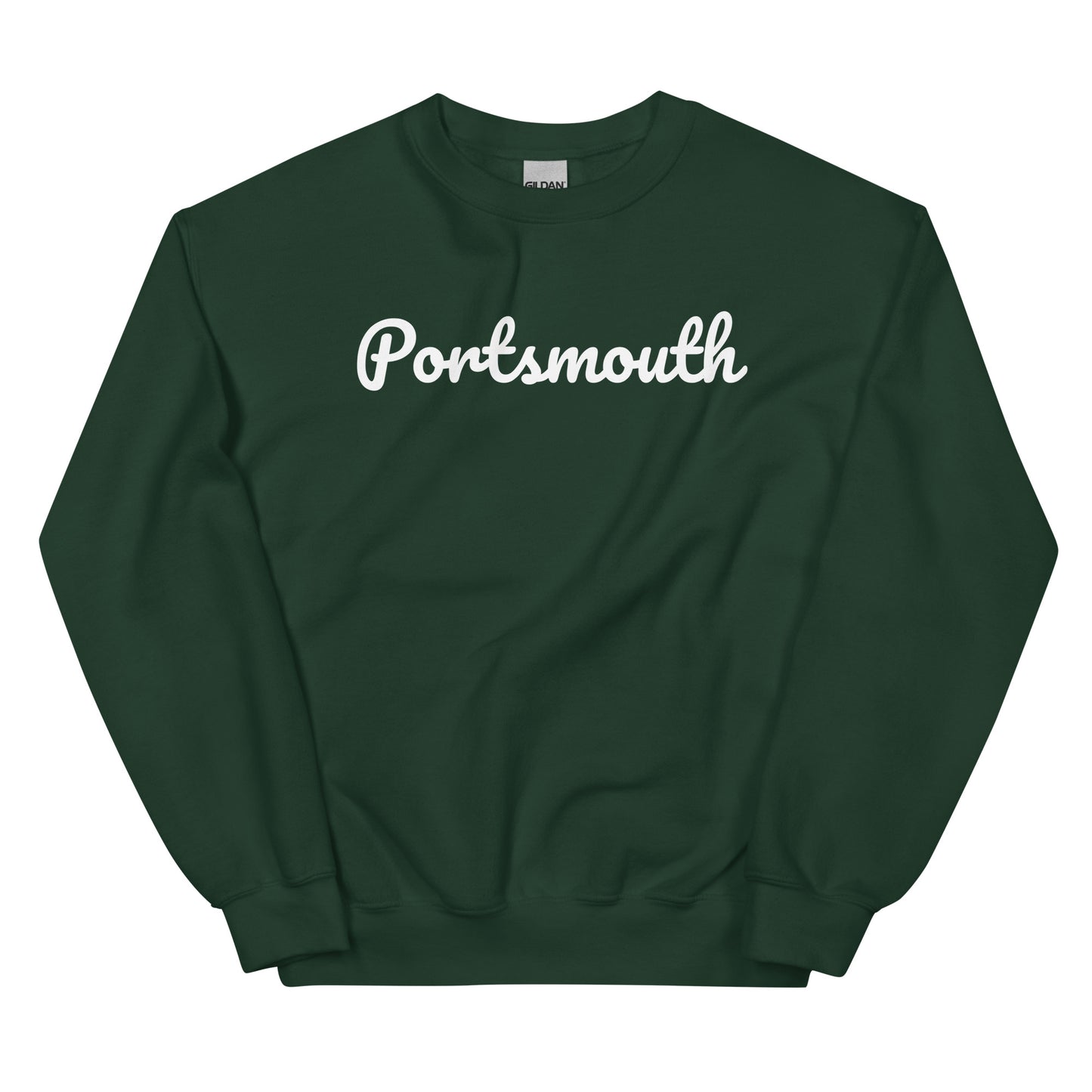 Portsmouth Ohio Solo Script Crewneck Unisex Sweatshirt