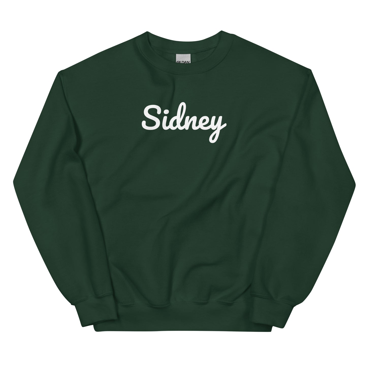 Sidney Ohio Solo Script Crewneck Unisex Sweatshirt