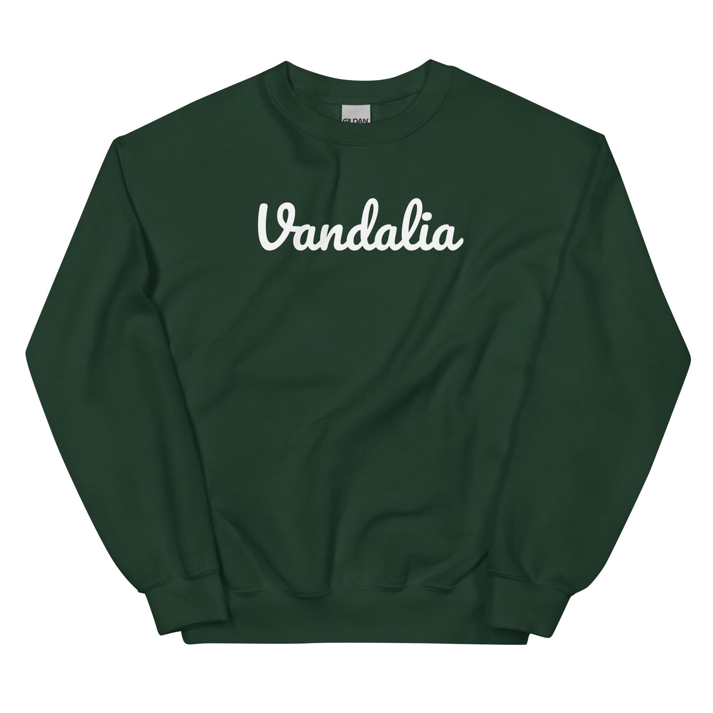 Vandalia Ohio Solo Script Crewneck Unisex Sweatshirt