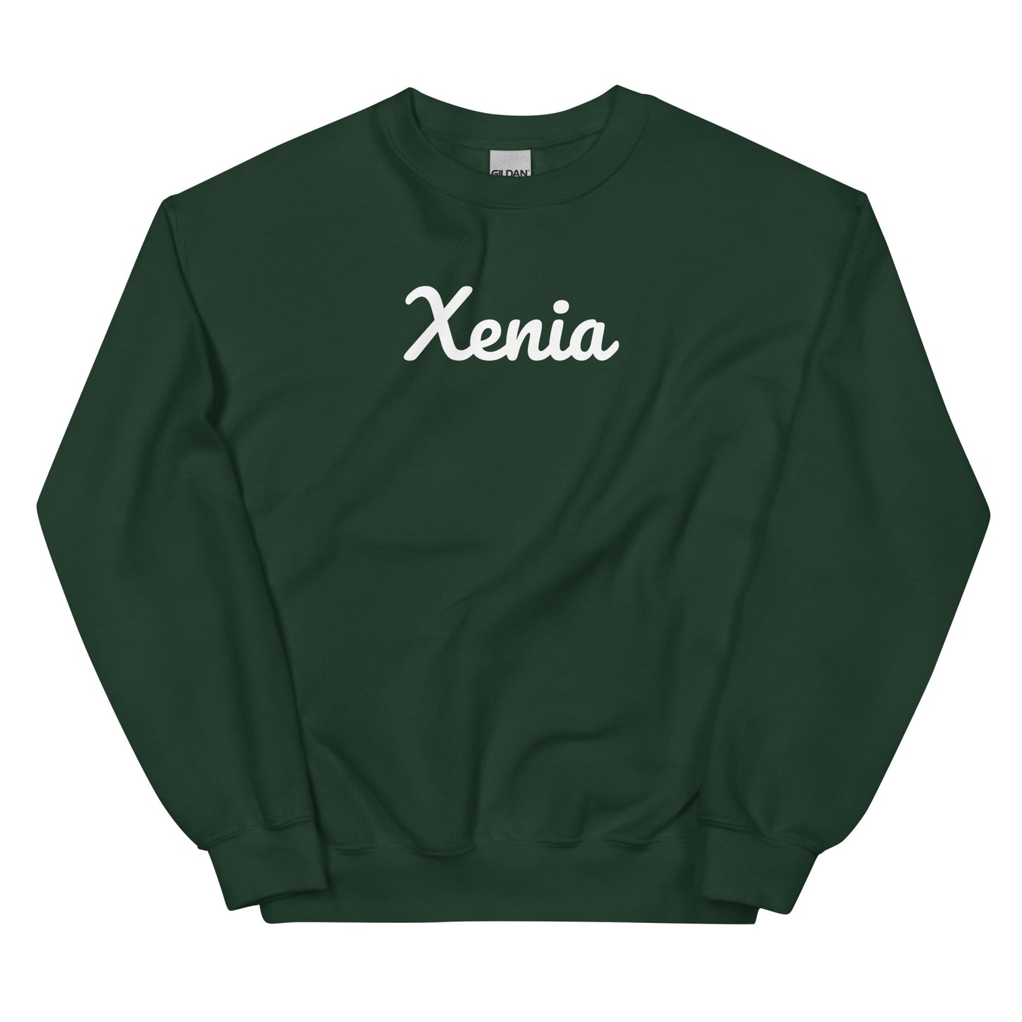 Xenia Ohio Solo Script Crewneck Unisex Sweatshirt
