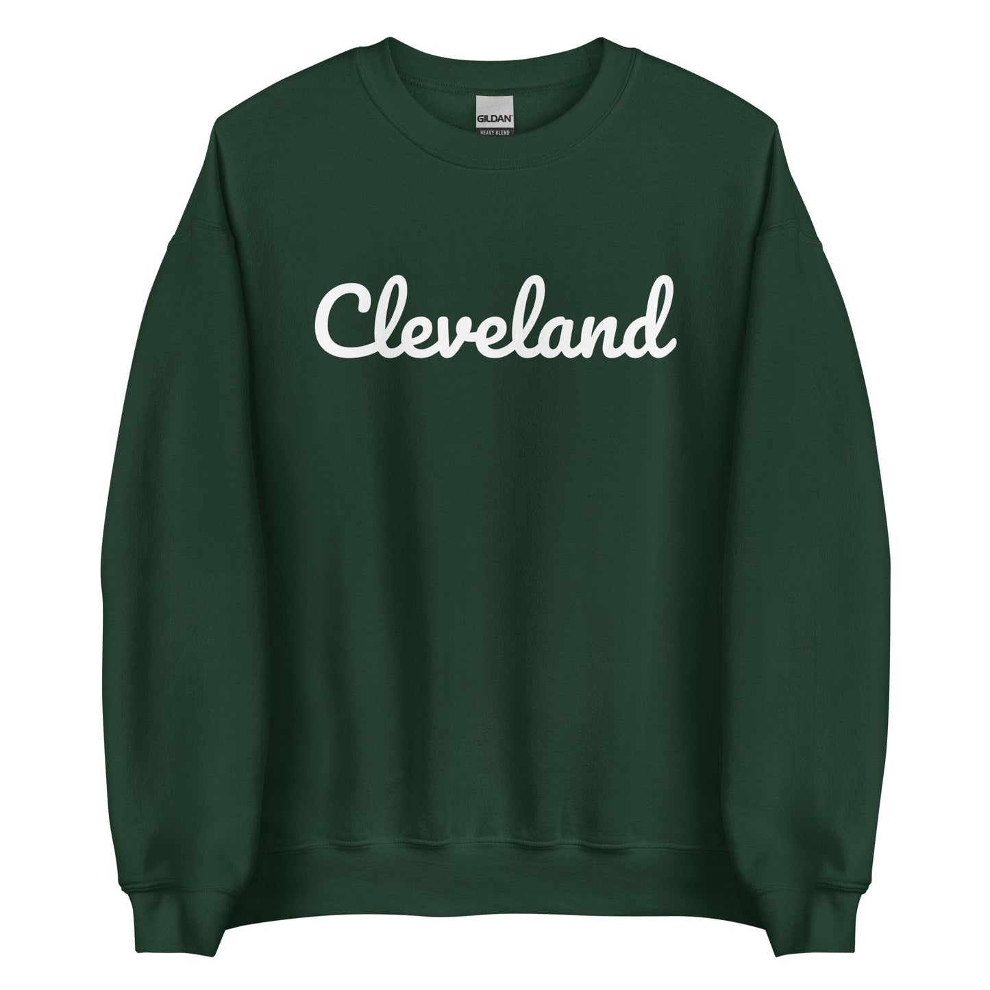 Cleveland Solo Script Crewneck Unisex Sweatshirt