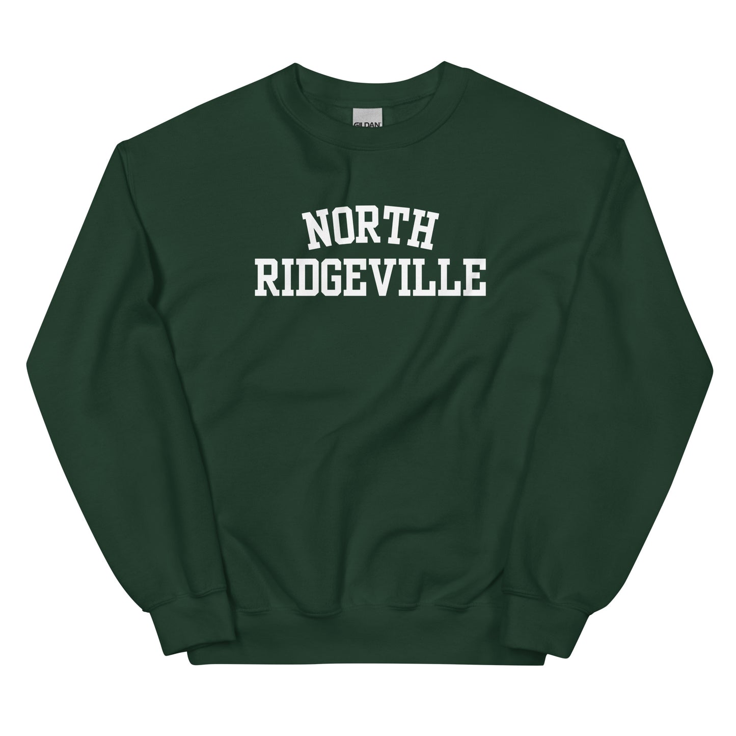 North Ridgeville Ohio Block Solo Crewneck Unisex Sweatshirt
