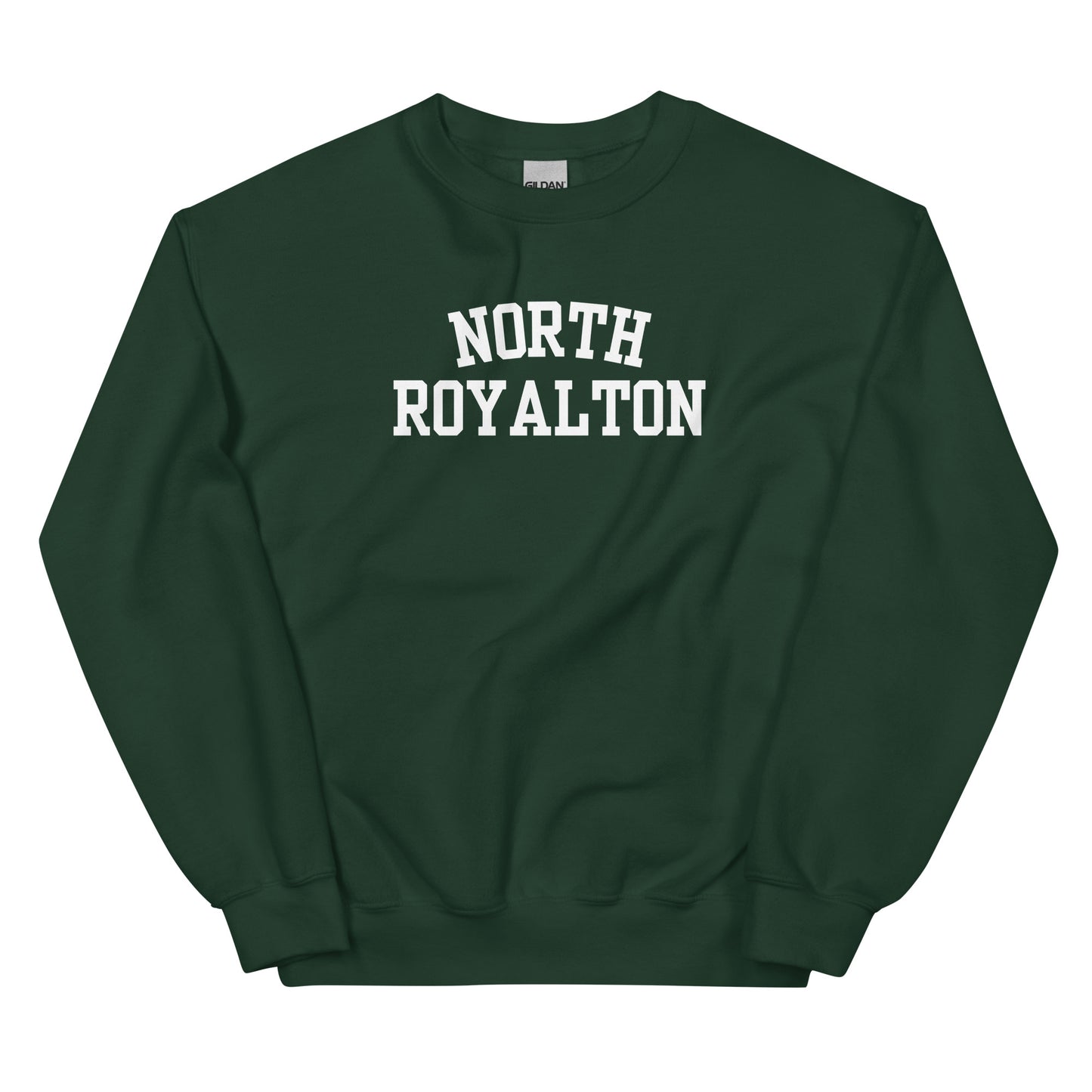 North Royalton Ohio Block Solo Crewneck Unisex Sweatshirt