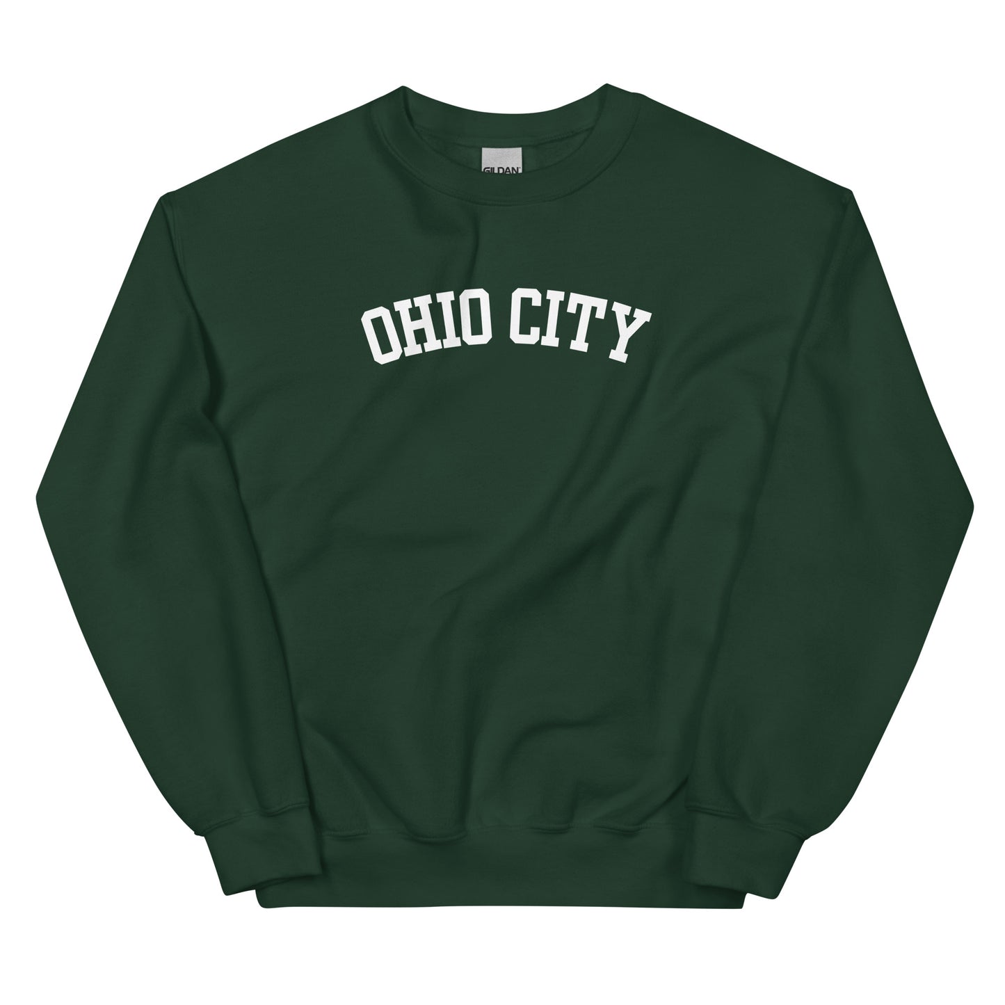 Ohio City Cleveland Block Solo Crewneck Unisex Sweatshirt
